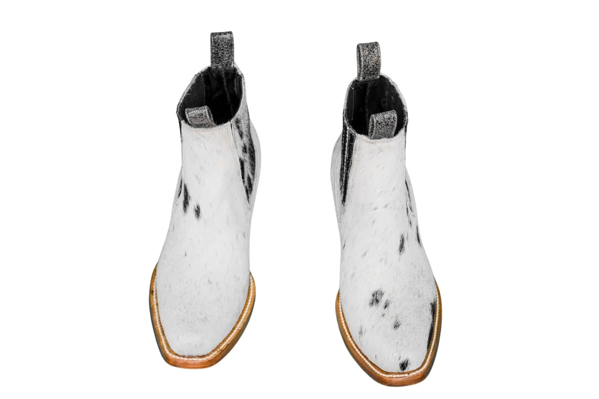 Aurora Cowhide Boots – Size 9 – Handmade Western Boots for Women