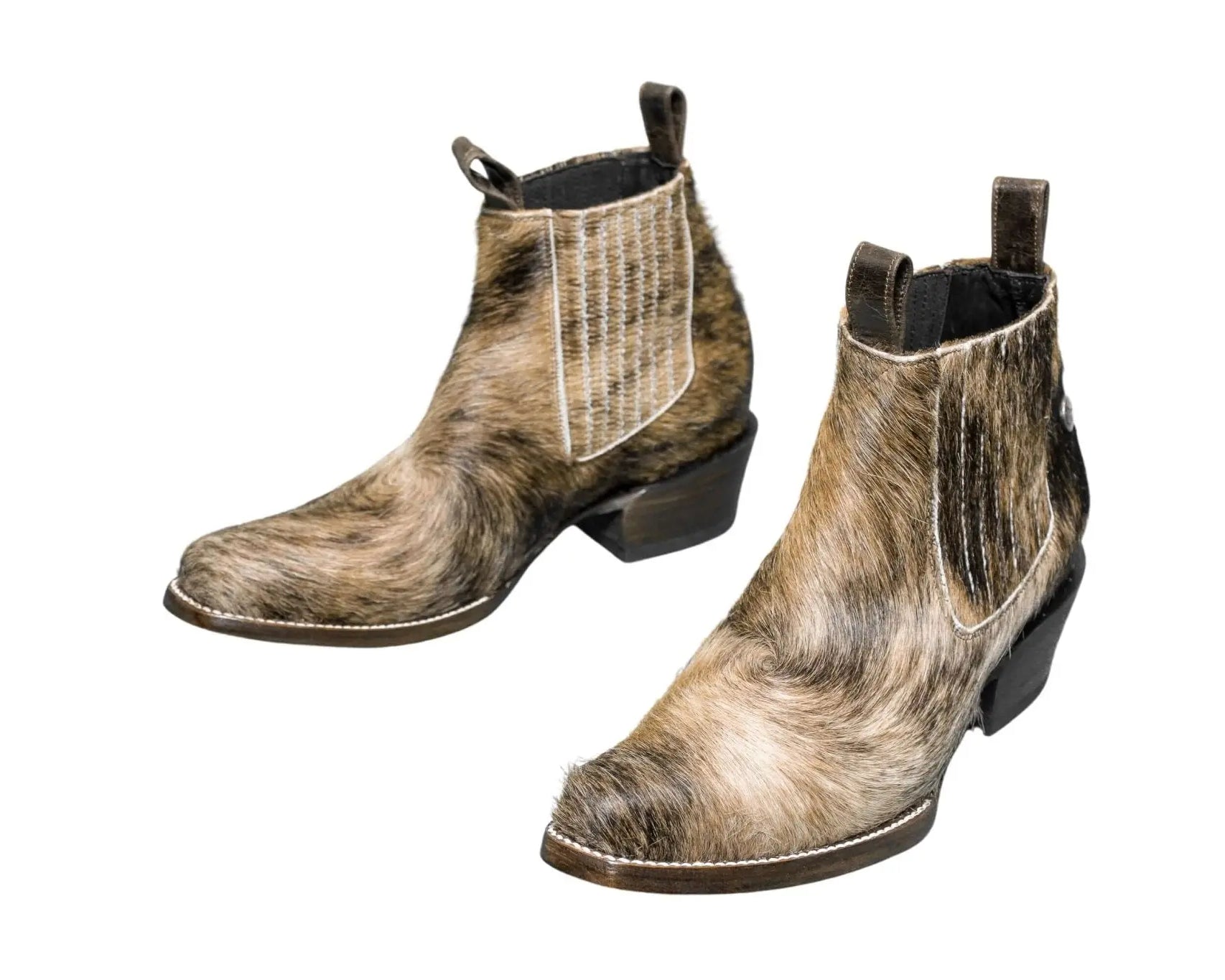 Aurora Cowhide Boots – Size 9 – Handmade Western Boots for Women
