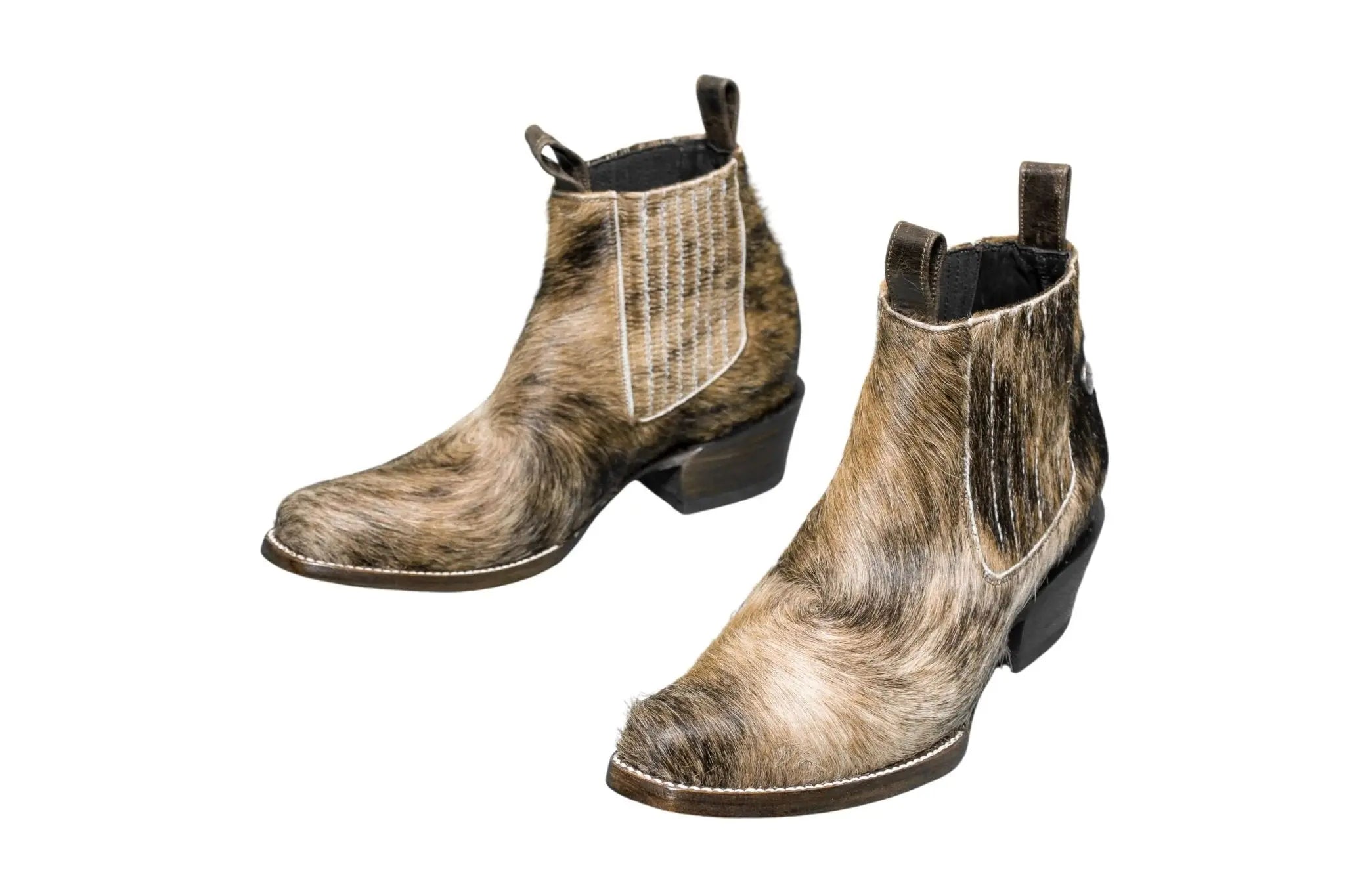 Aurora Cowhide Boots – Size 9 – Handmade Western Boots for Women