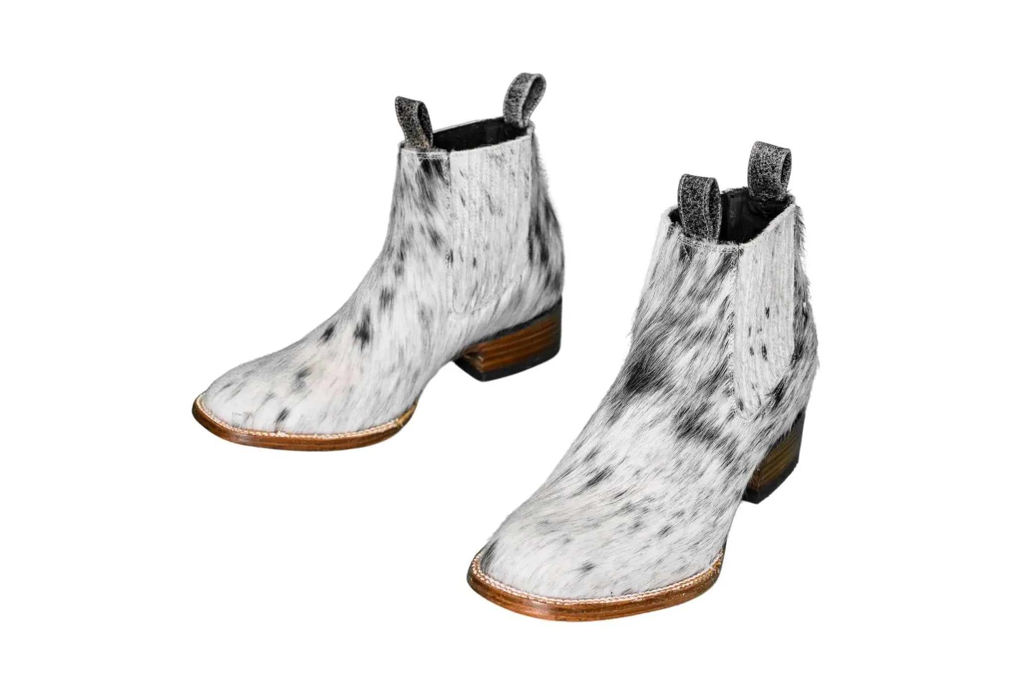 Aurora Cowhide Boots – Size 9 – Handmade Western Boots for Women