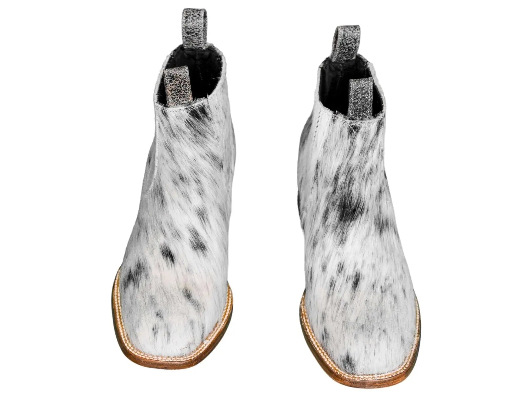 Aurora Cowhide Boots – Size 9 – Handmade Western Boots for Women