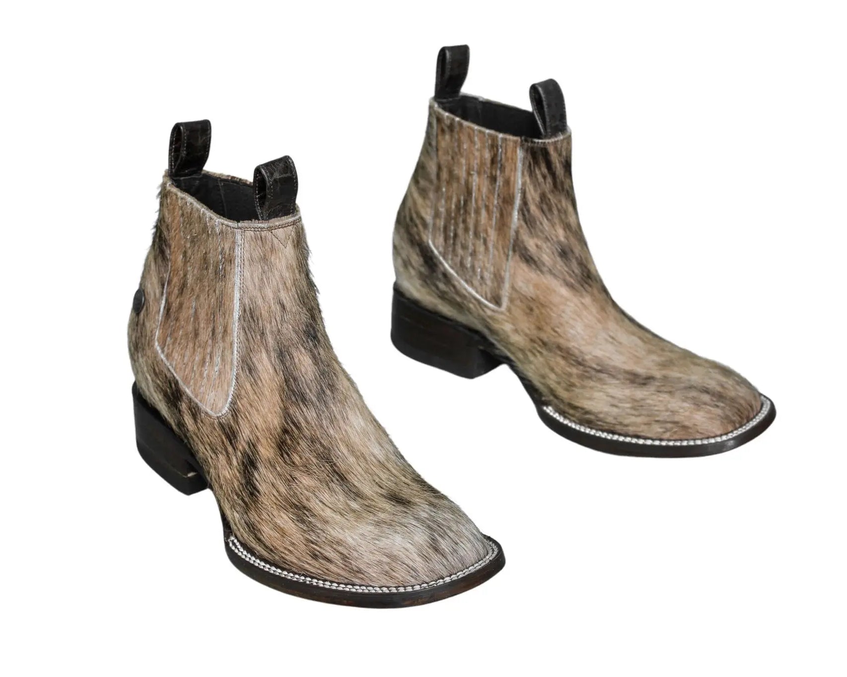 Aurora Cowhide Boots – Size 9 – Handmade Western Boots for Women