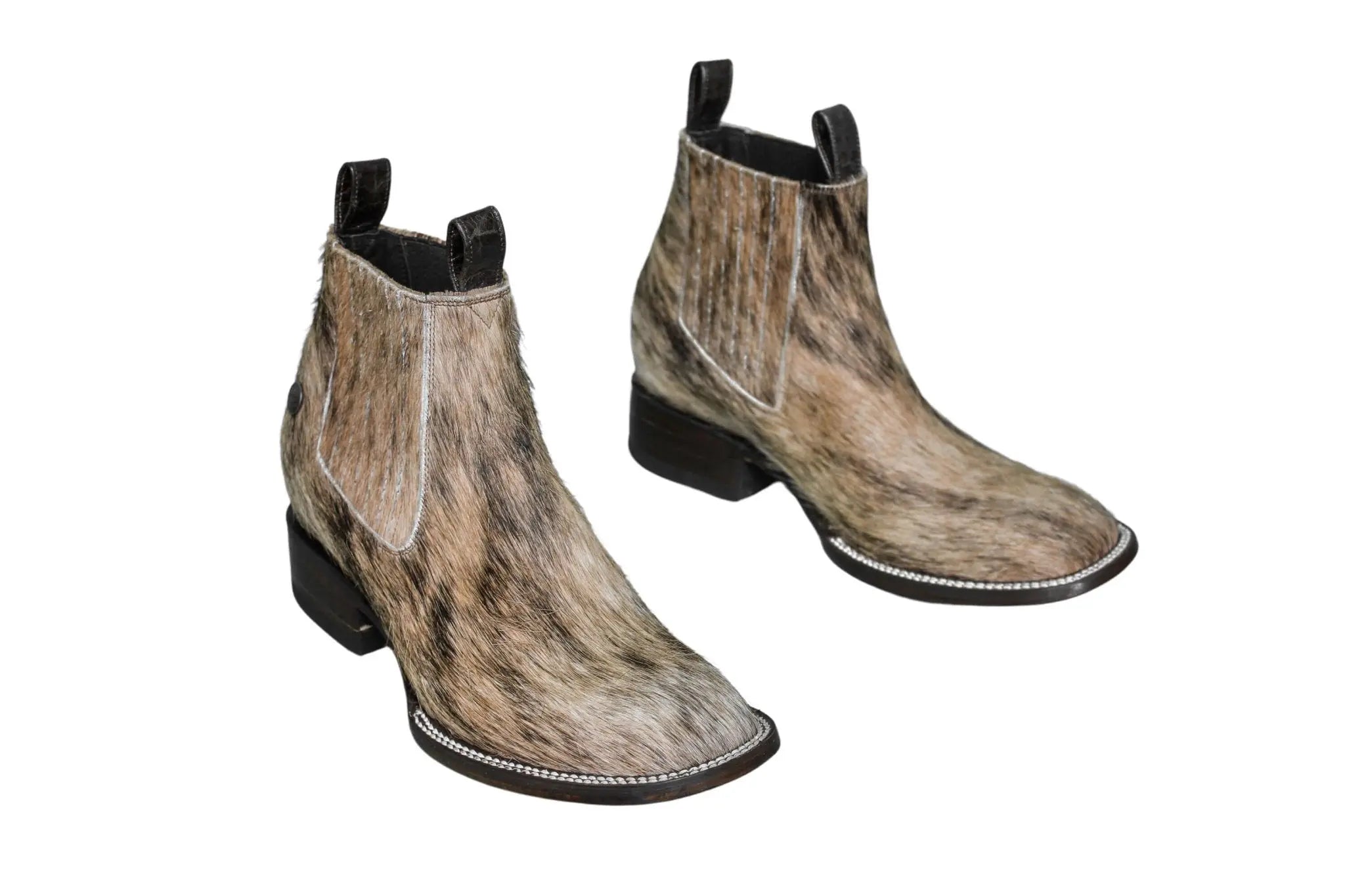 Aurora Cowhide Boots – Size 9 – Handmade Western Boots for Women