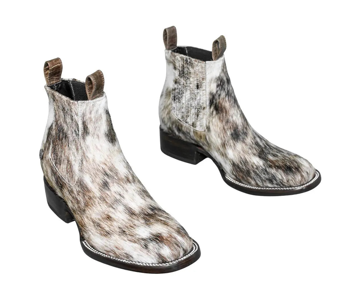 Aurora Cowhide Boots – Size 9 – Handmade Western Boots for Women