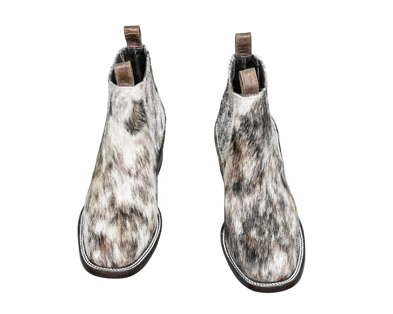 Aurora Cowhide Boots – Size 9 – Handmade Western Boots for Women