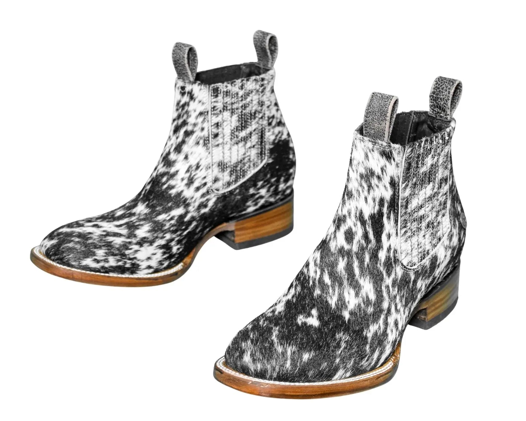 Aurora Cowhide Boots – Size 9 – Handmade Western Boots for Women