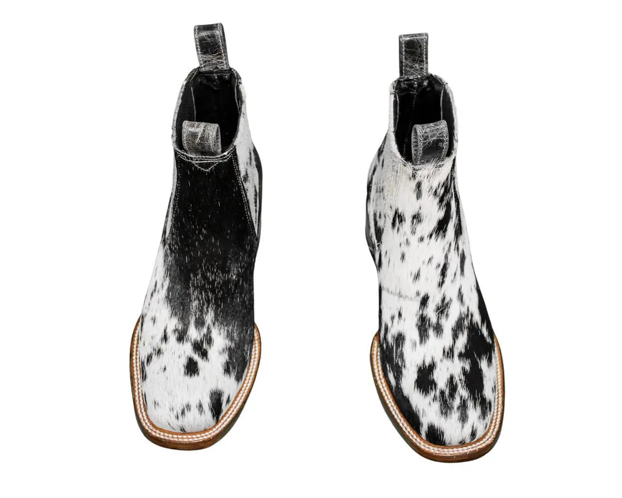 Aurora Cowhide Boots – Size 9 – Handmade Western Boots for Women