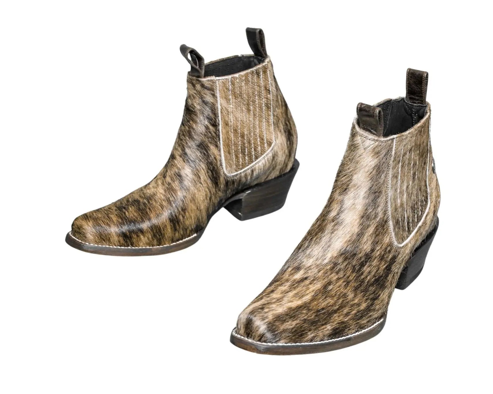 Aurora Cowhide Boots – Size 9 – Handmade Western Boots for Women