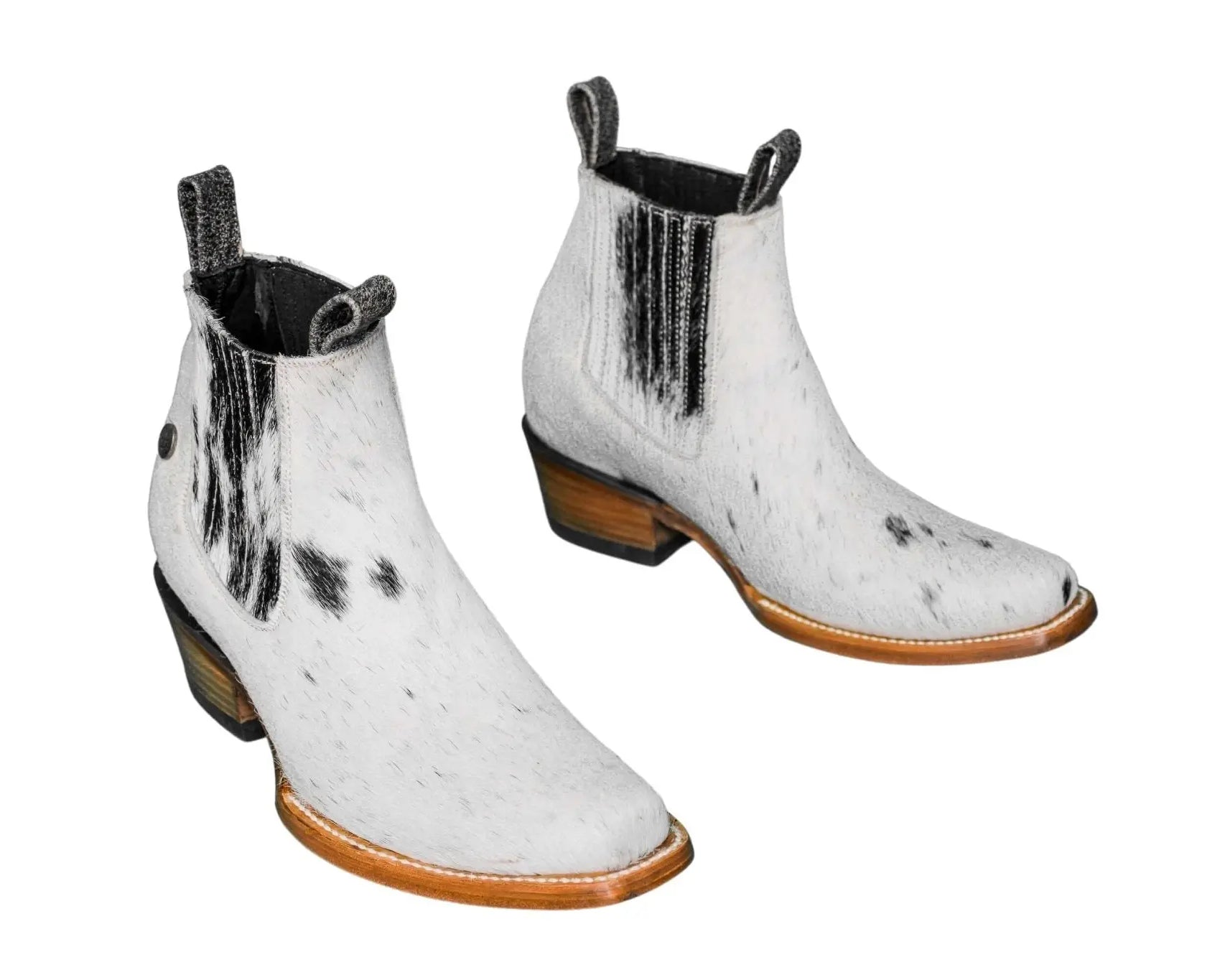Aurora Cowhide Boots – Size 9 – Handmade Western Boots for Women
