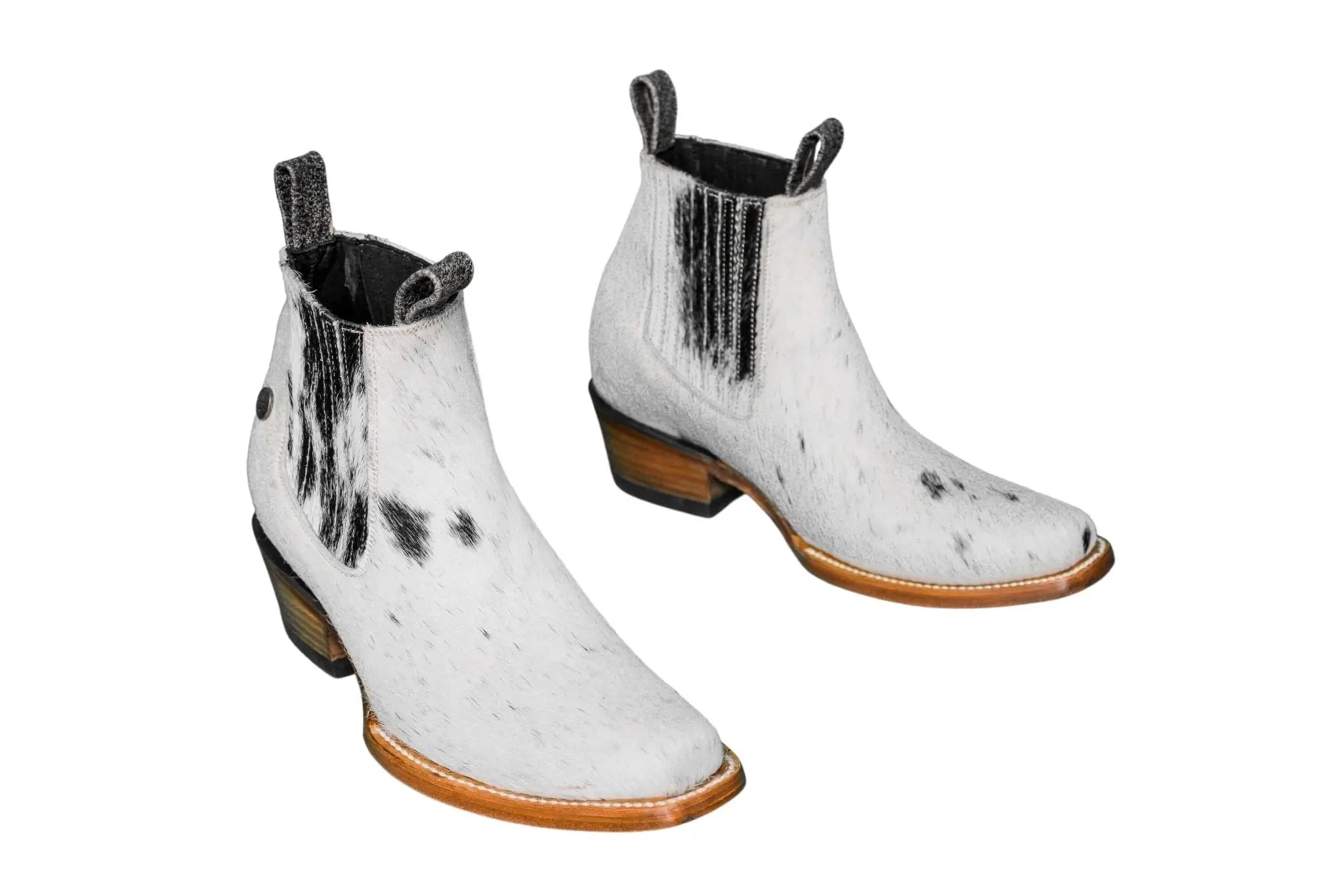 Aurora Cowhide Boots – Size 9 – Handmade Western Boots for Women