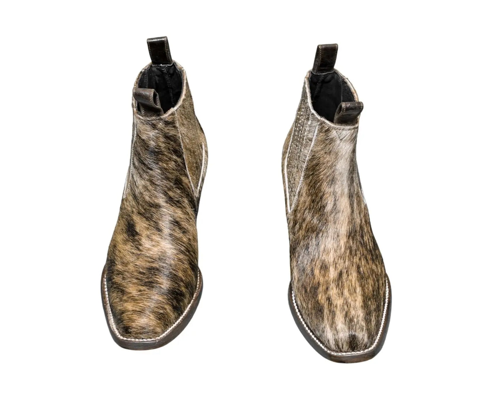 Aurora Cowhide Boots – Size 9 – Handmade Western Boots for Women