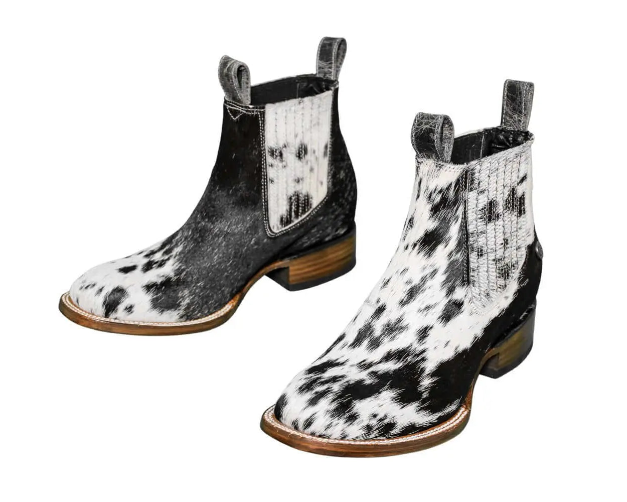 Aurora Cowhide Boots – Size 9 – Handmade Western Boots for Women