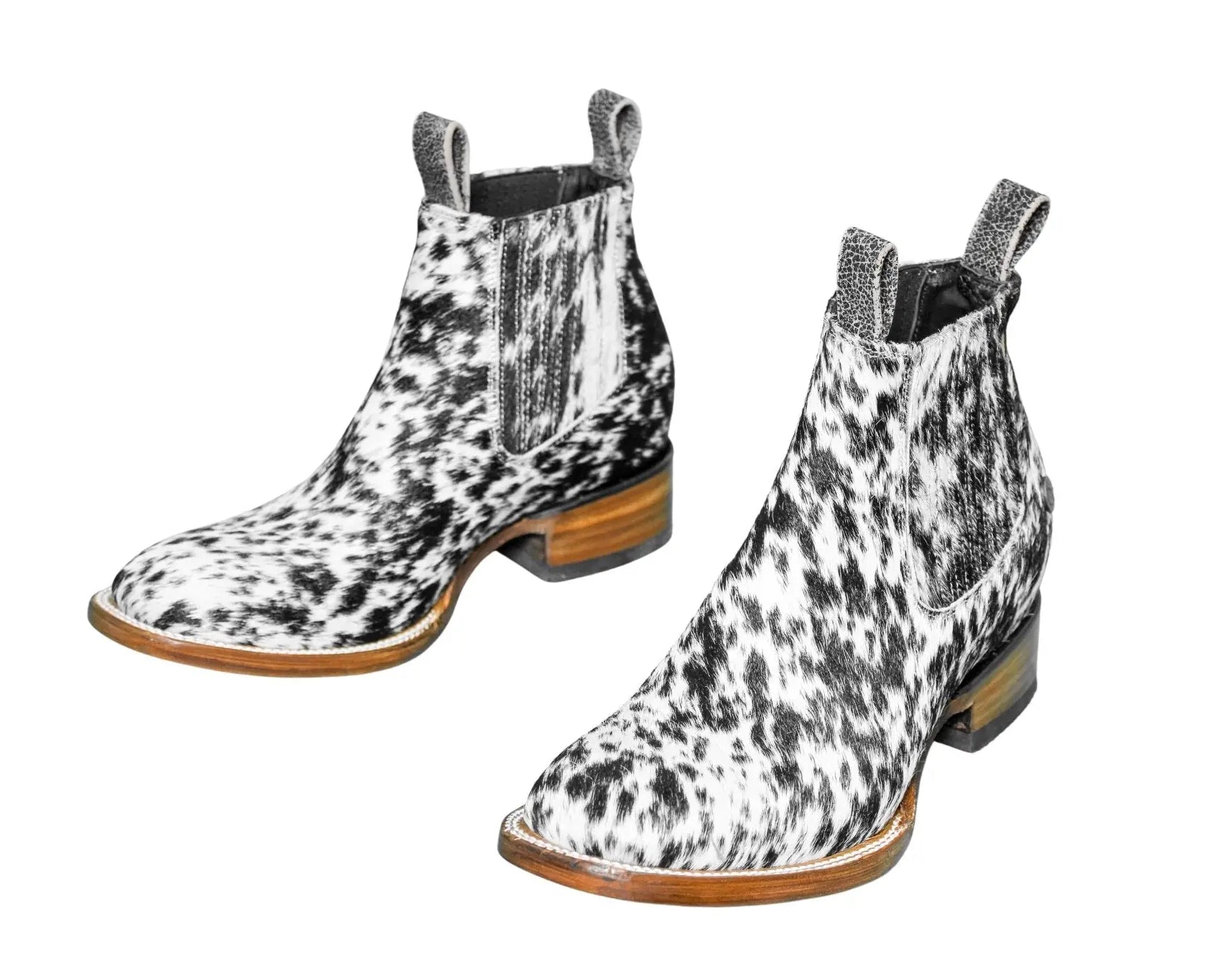 Aurora Cowhide Boots – Size 9 – Handmade Western Boots for Women