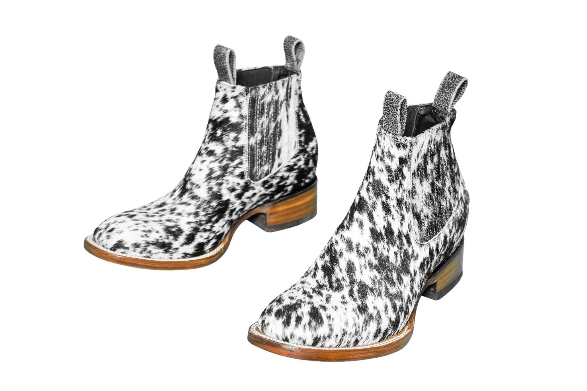 Aurora Cowhide Boots – Size 9 – Handmade Western Boots for Women