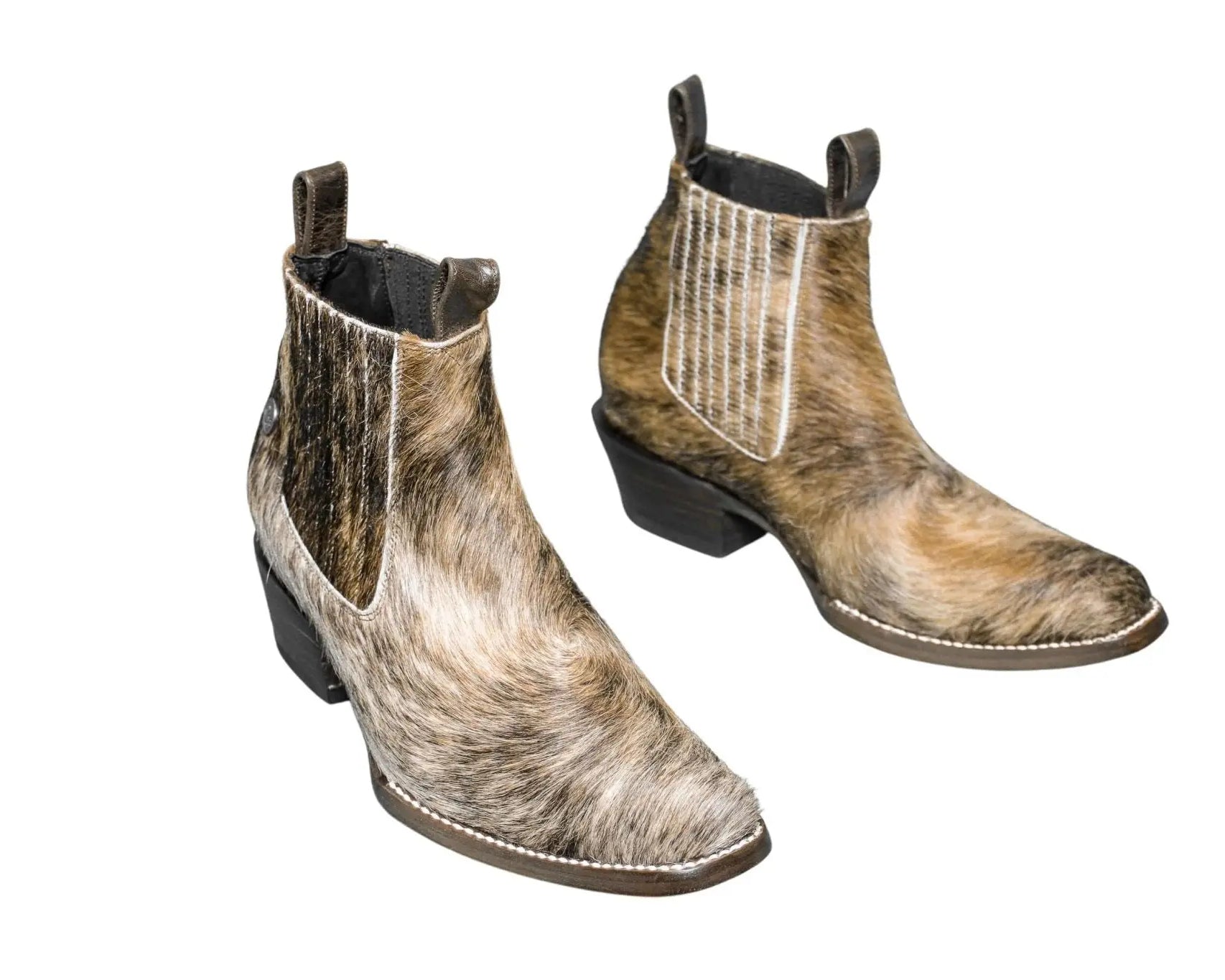 Aurora Cowhide Boots – Size 9 – Handmade Western Boots for Women