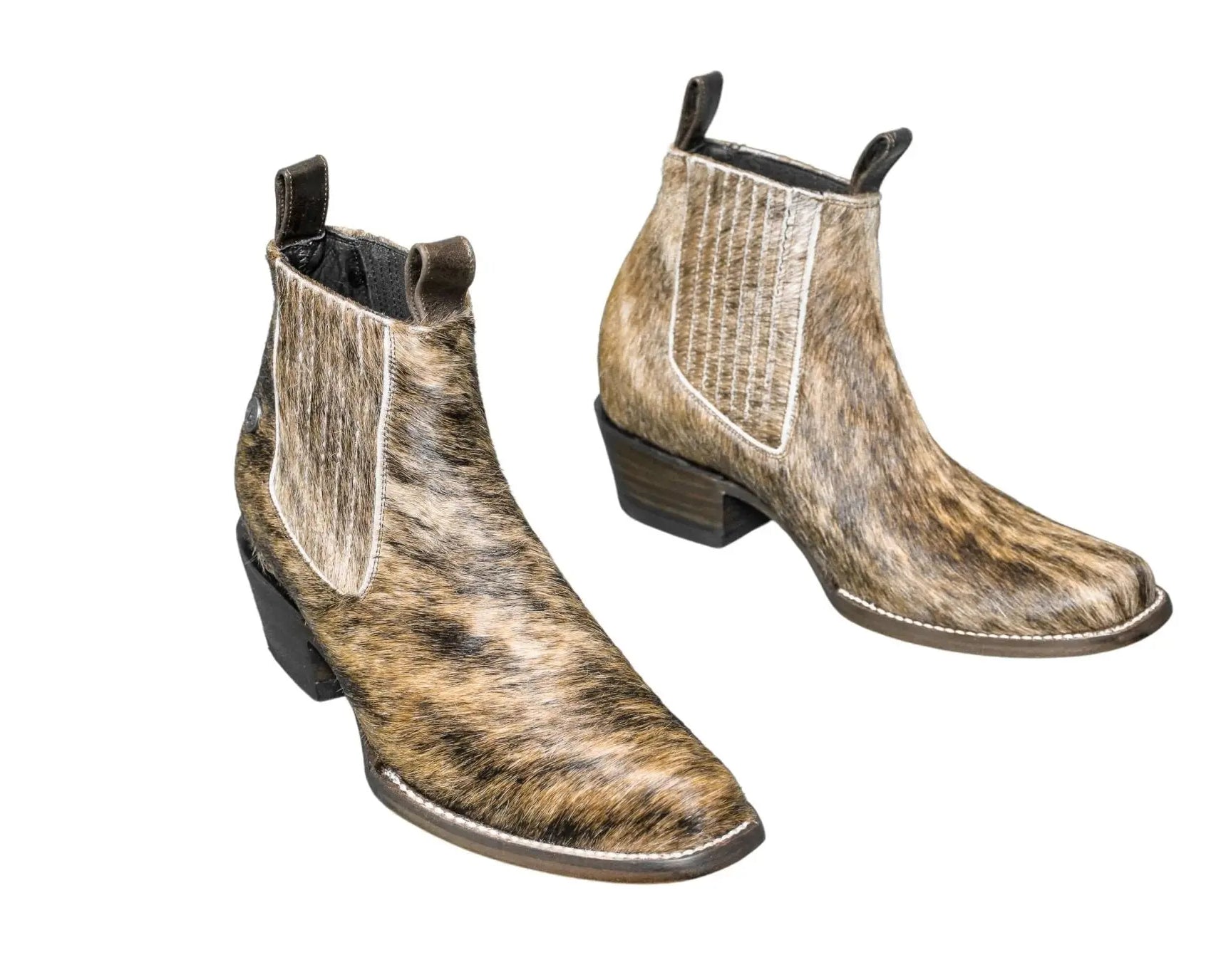 Aurora Cowhide Boots – Size 9 – Handmade Western Boots for Women
