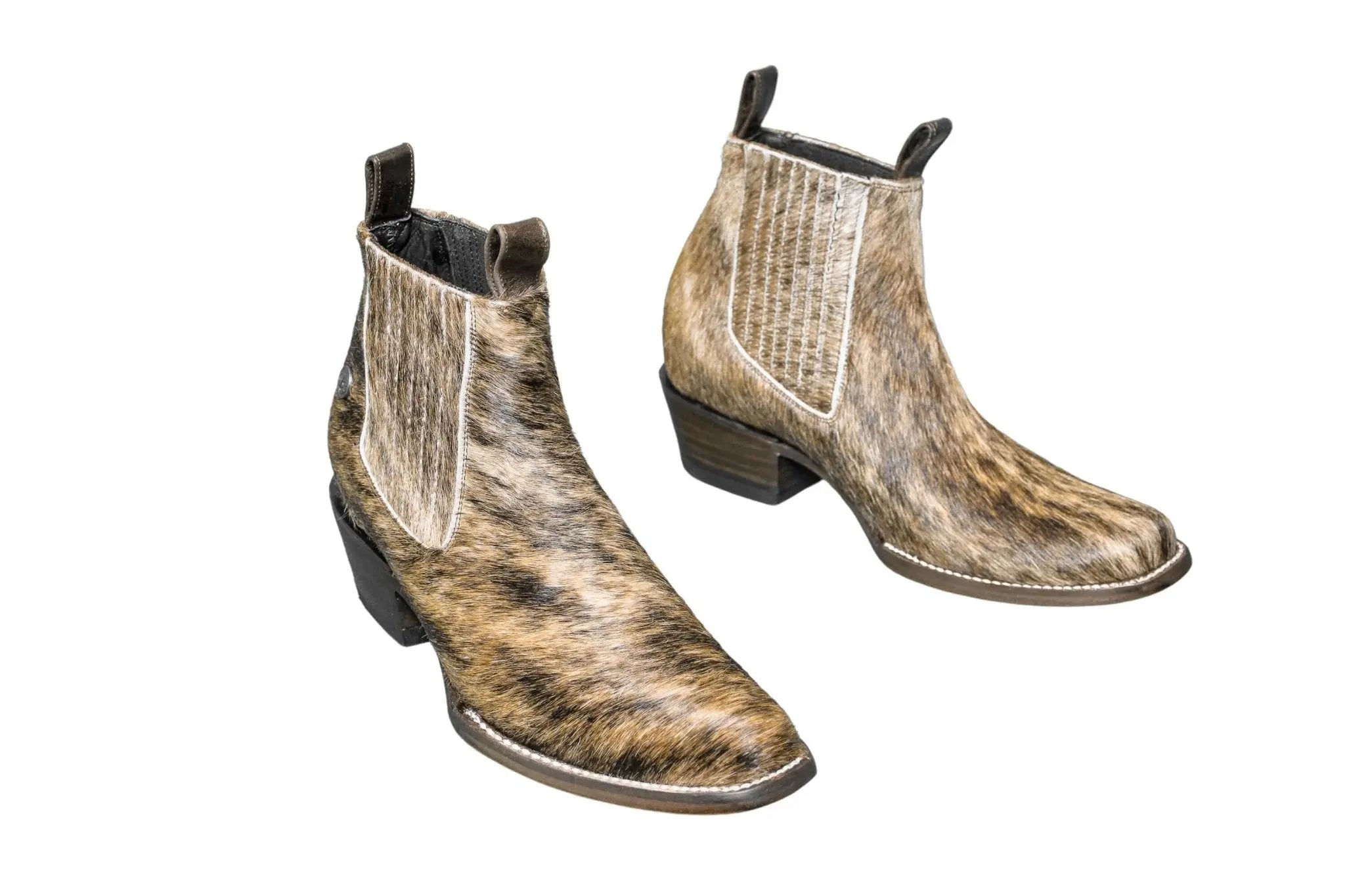 Aurora Cowhide Boots – Size 9 – Handmade Western Boots for Women