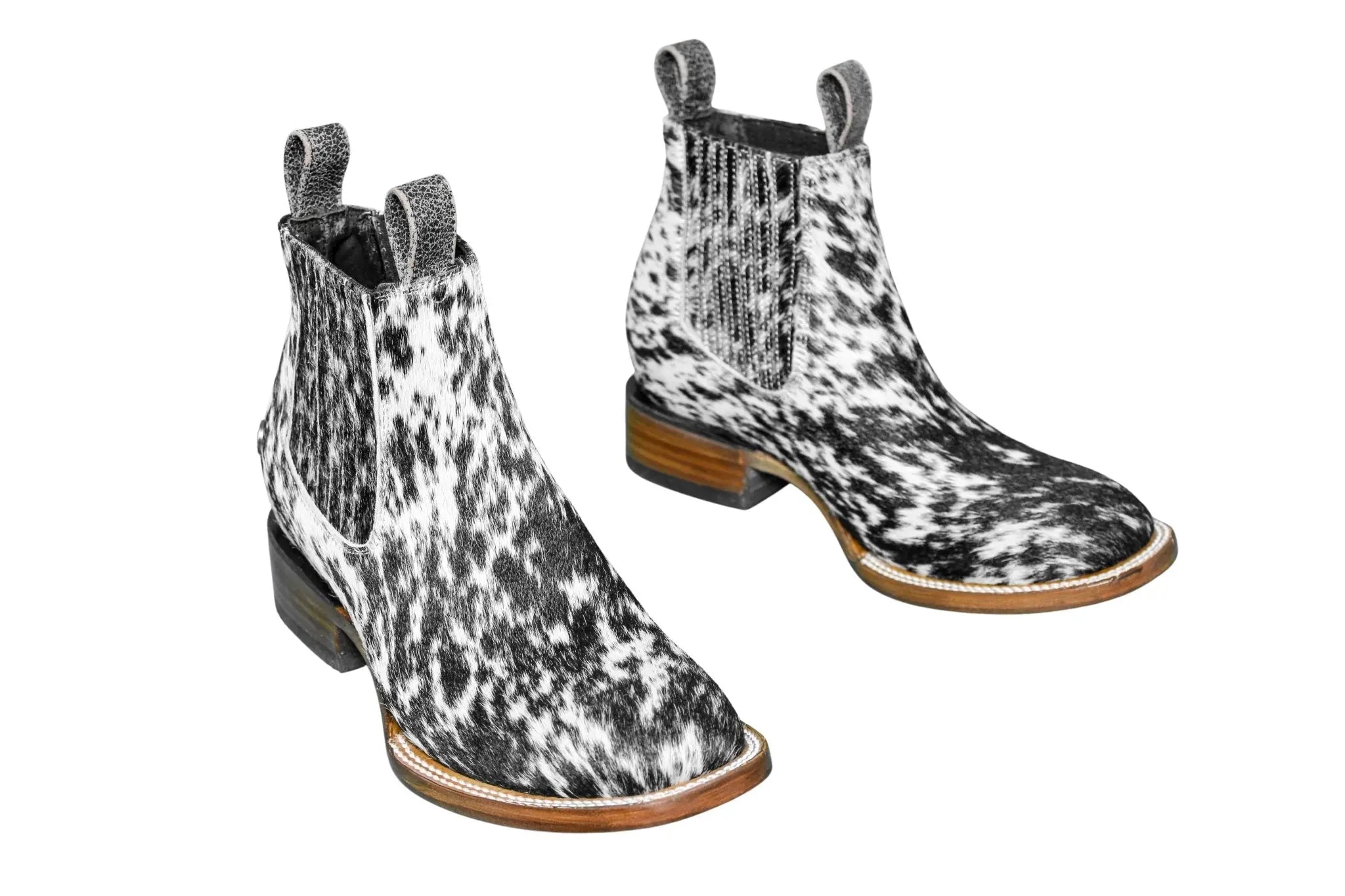 Aurora Cowhide Boots – Size 9 – Handmade Western Boots for Women