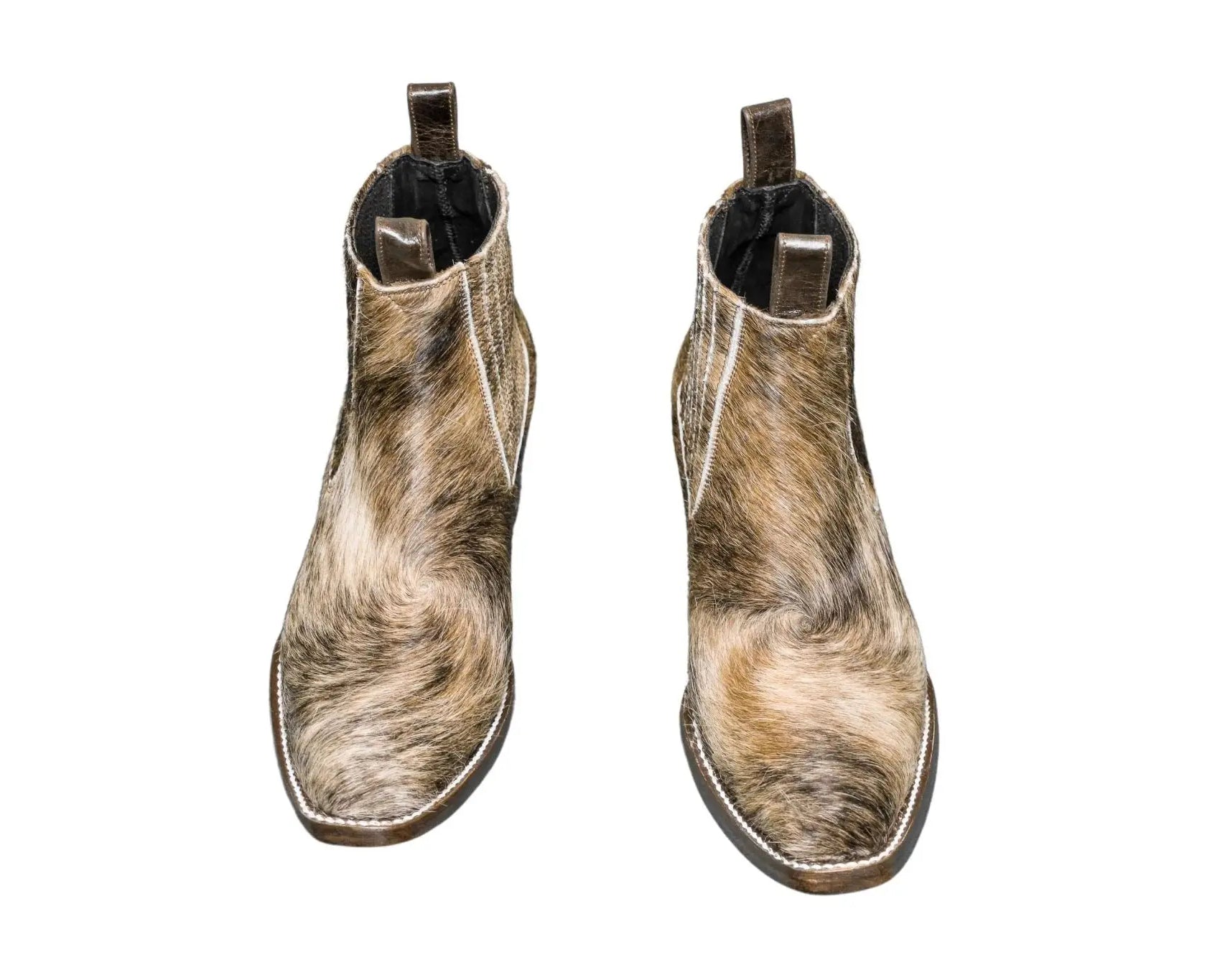 Aurora Cowhide Boots – Size 9 – Handmade Western Boots for Women