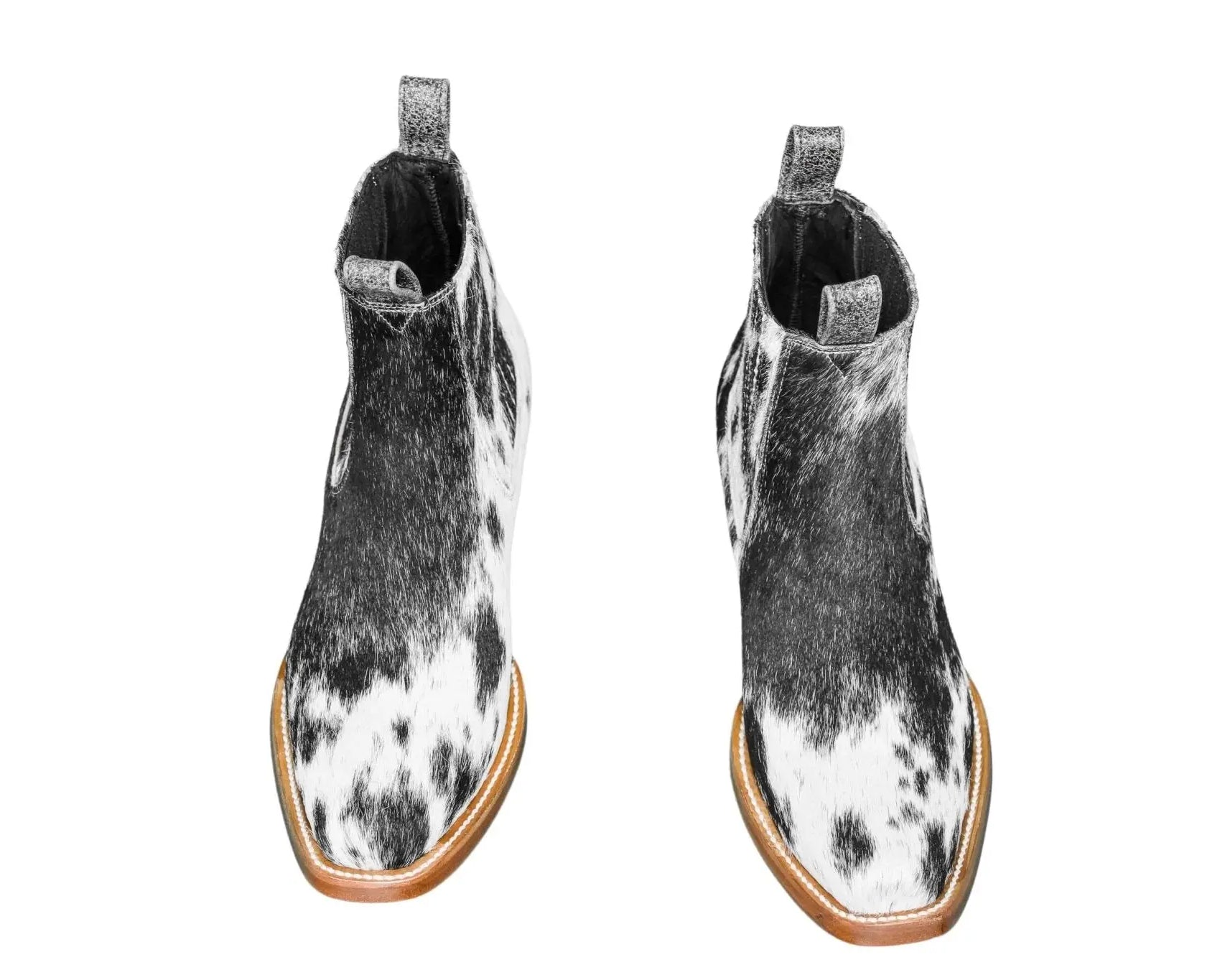 Aurora Cowhide Boots – Size 9.5 – Handmade Western Boots for Women