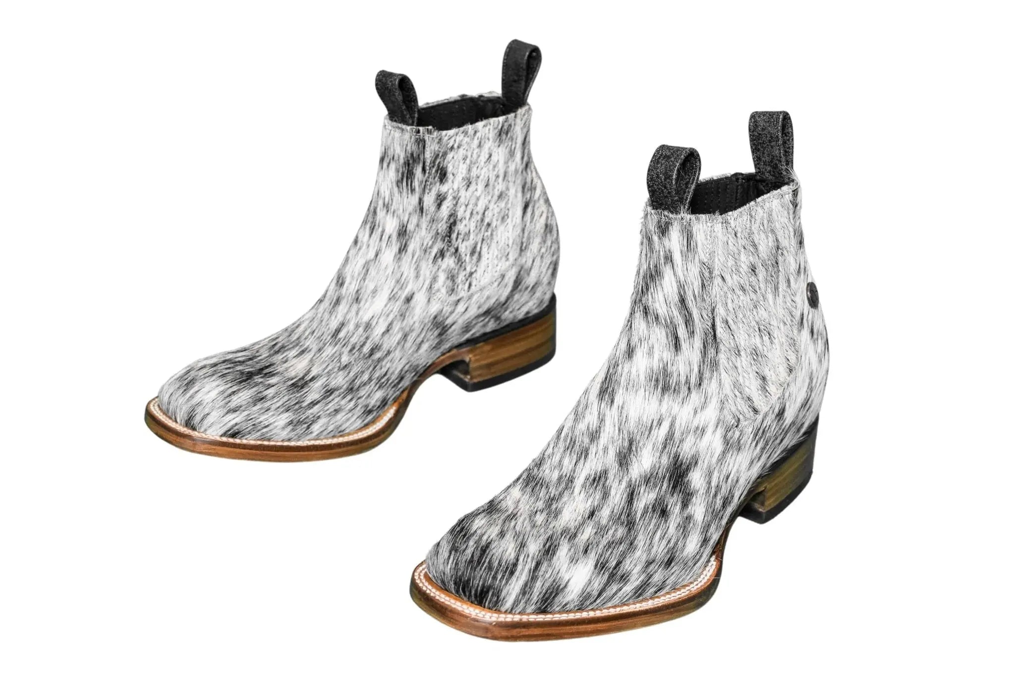 Aurora Cowhide Boots – Size 9.5 – Handmade Western Boots for Women