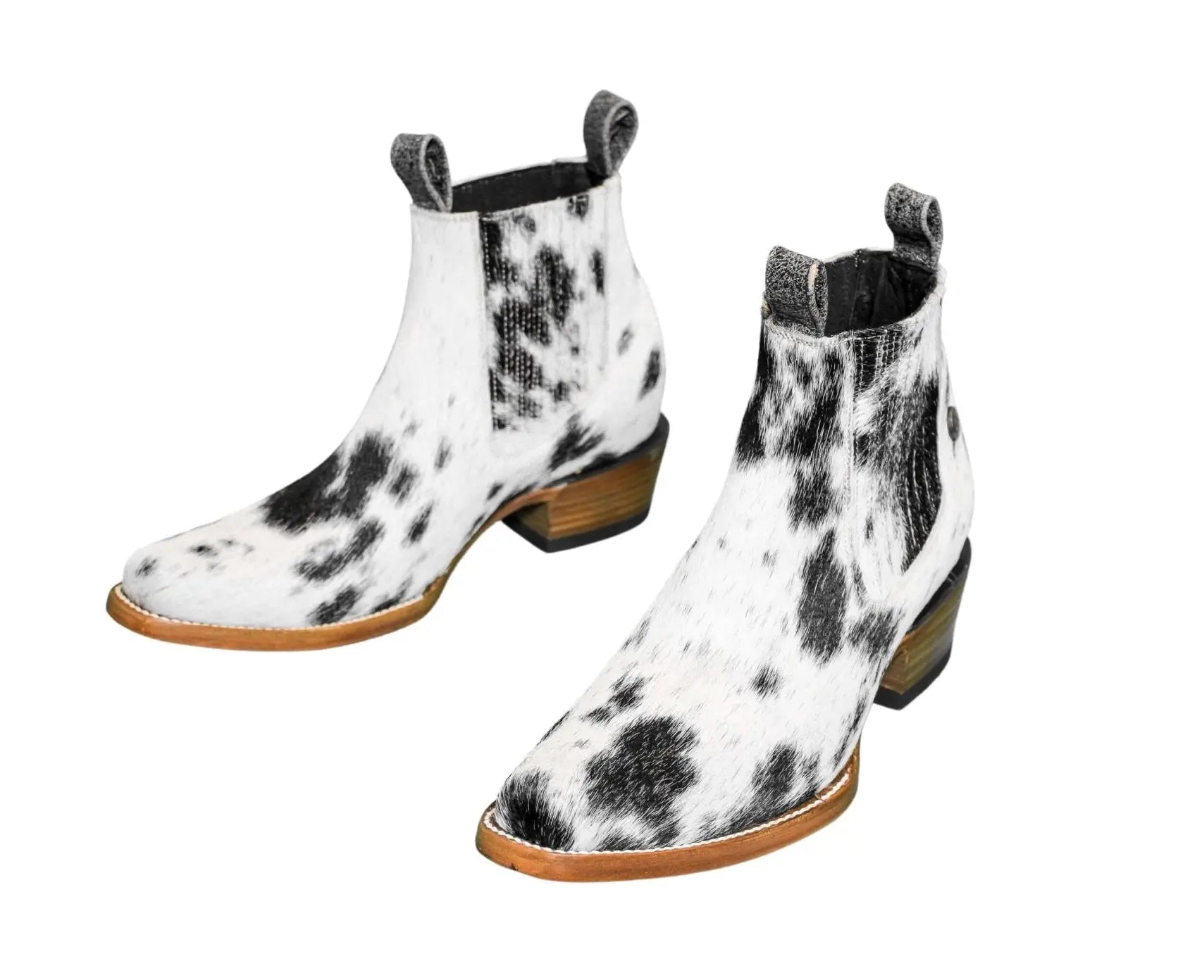 Aurora Cowhide Boots – Size 9.5 – Handmade Western Boots for Women