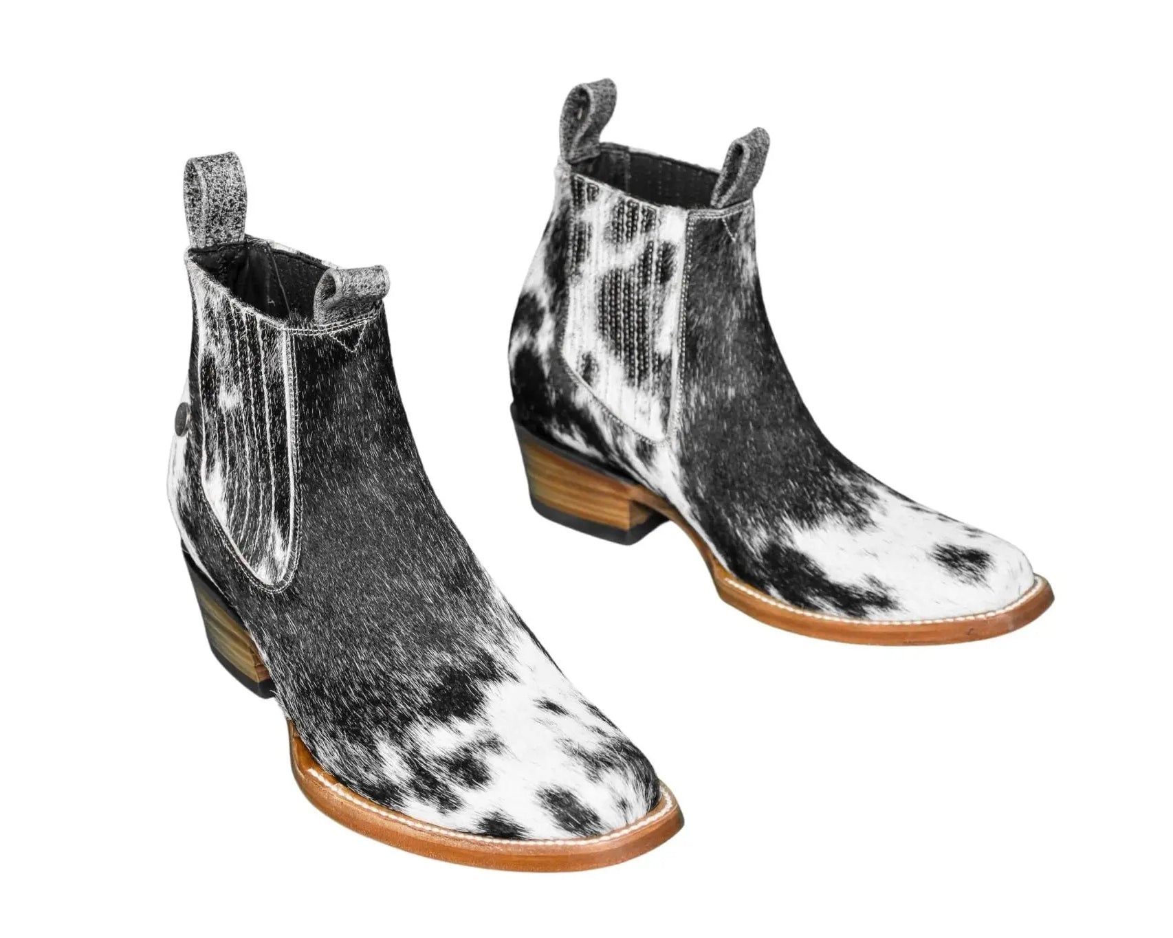 Aurora Cowhide Boots – Size 9.5 – Handmade Western Boots for Women