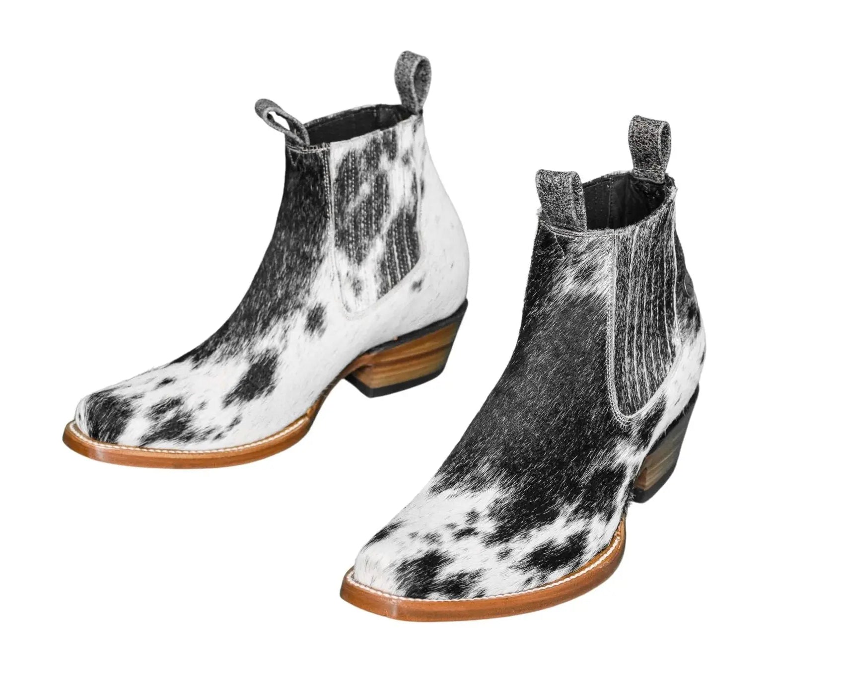Aurora Cowhide Boots – Size 9.5 – Handmade Western Boots for Women
