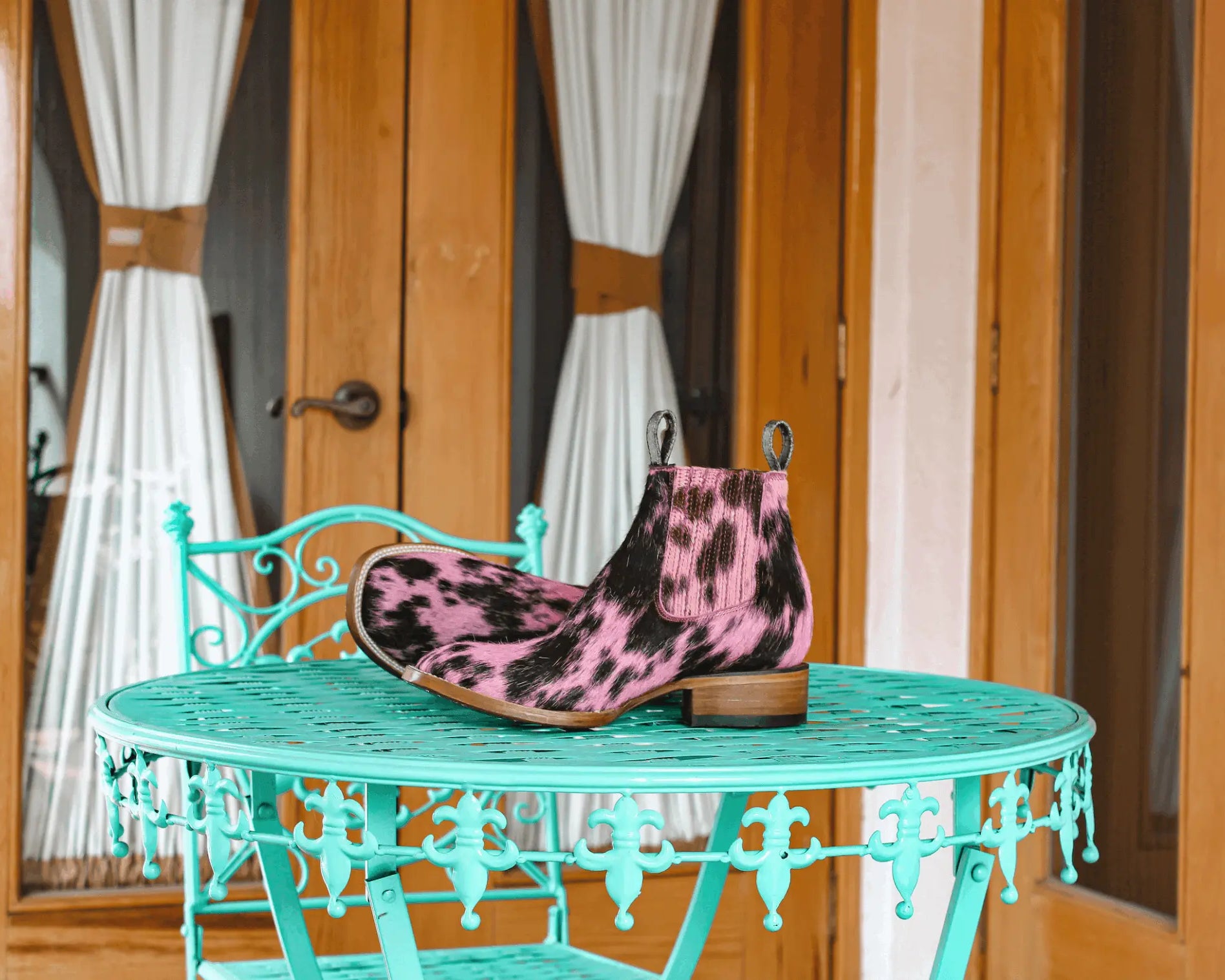 The Aurora Pink Limited Edition - Handmade Western Boots for Women