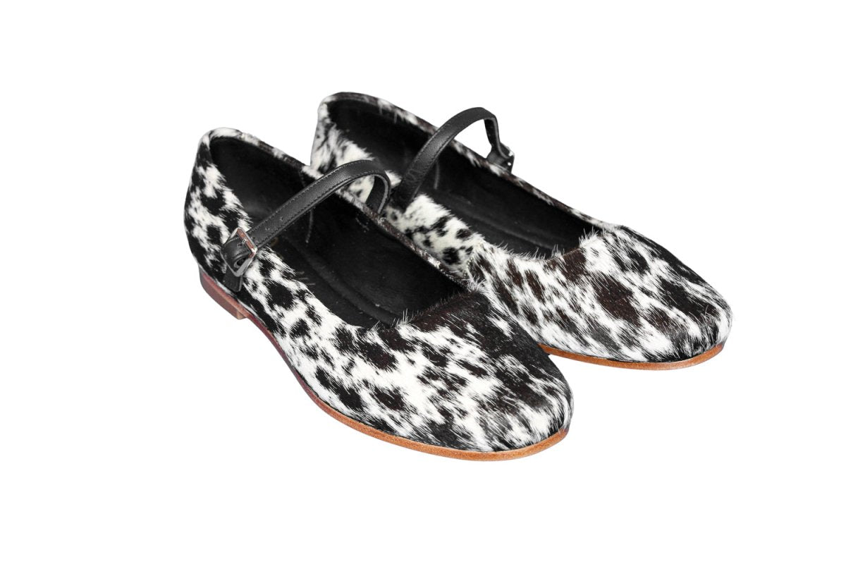 handcrafted cowhide mary jane round toe shoes by stiefeld