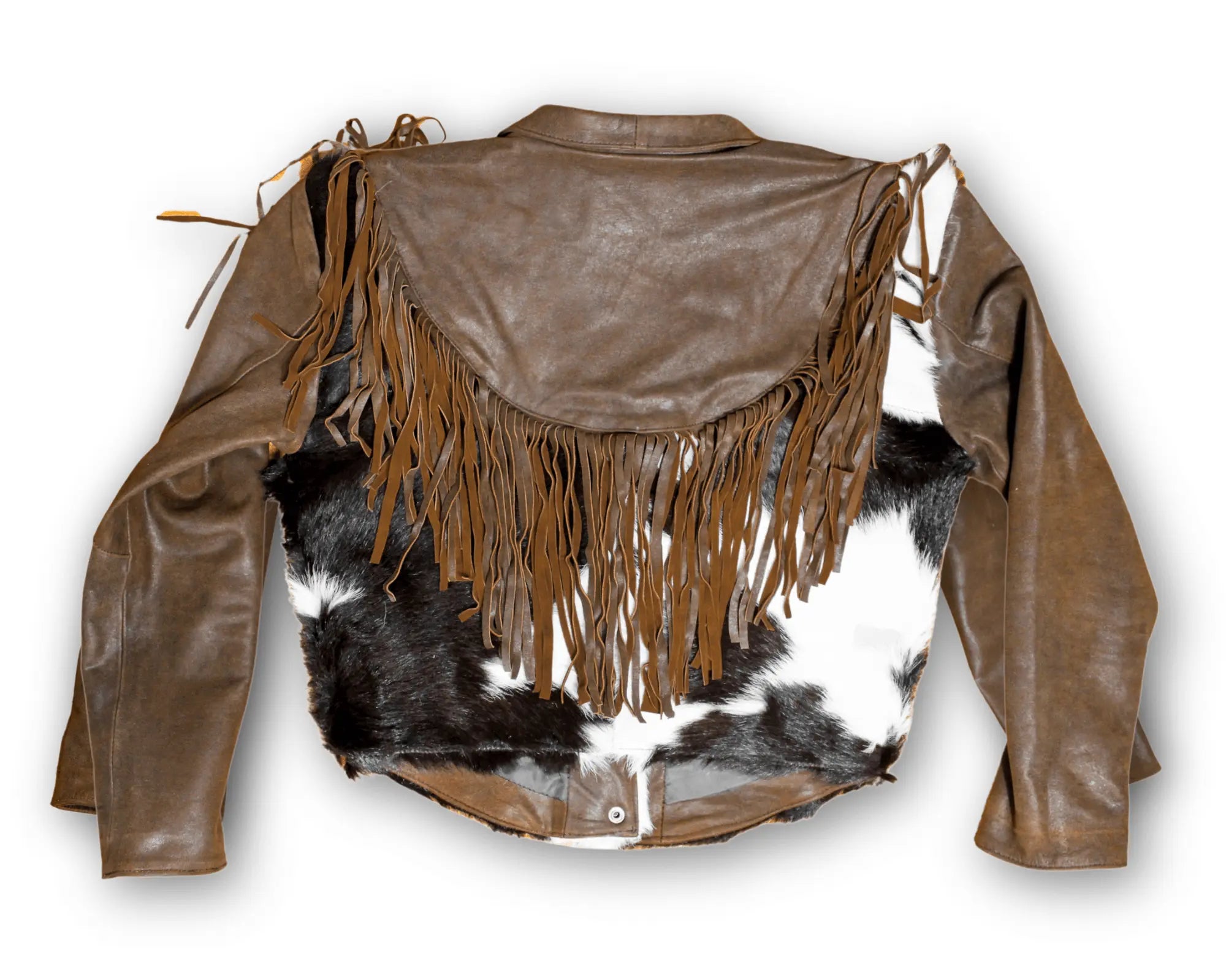 The Charlotte Hair - on hide Fringe Jacket - Stiefeld Boots
