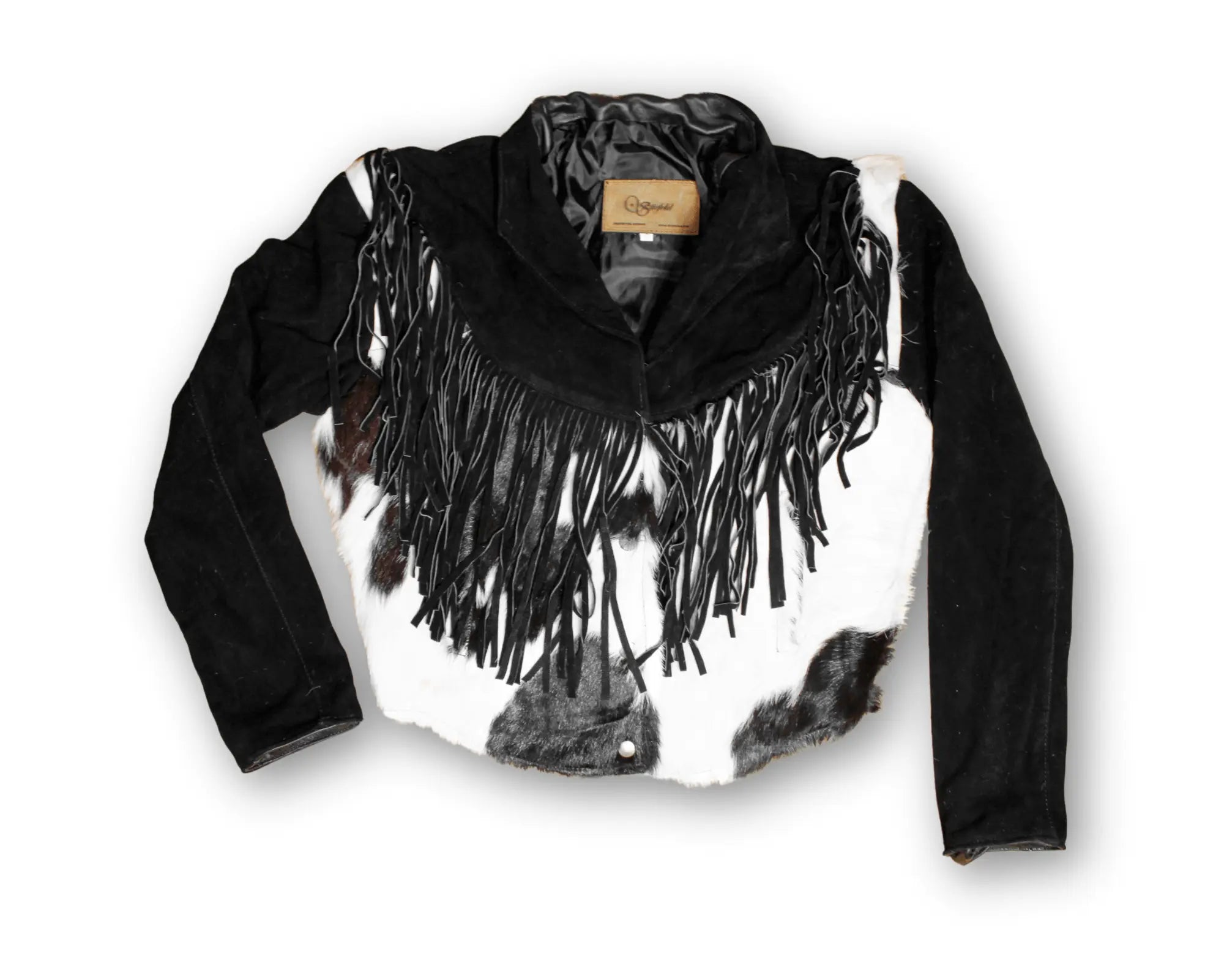 The Charlotte Hair - on hide Fringe Jacket - Stiefeld Boots