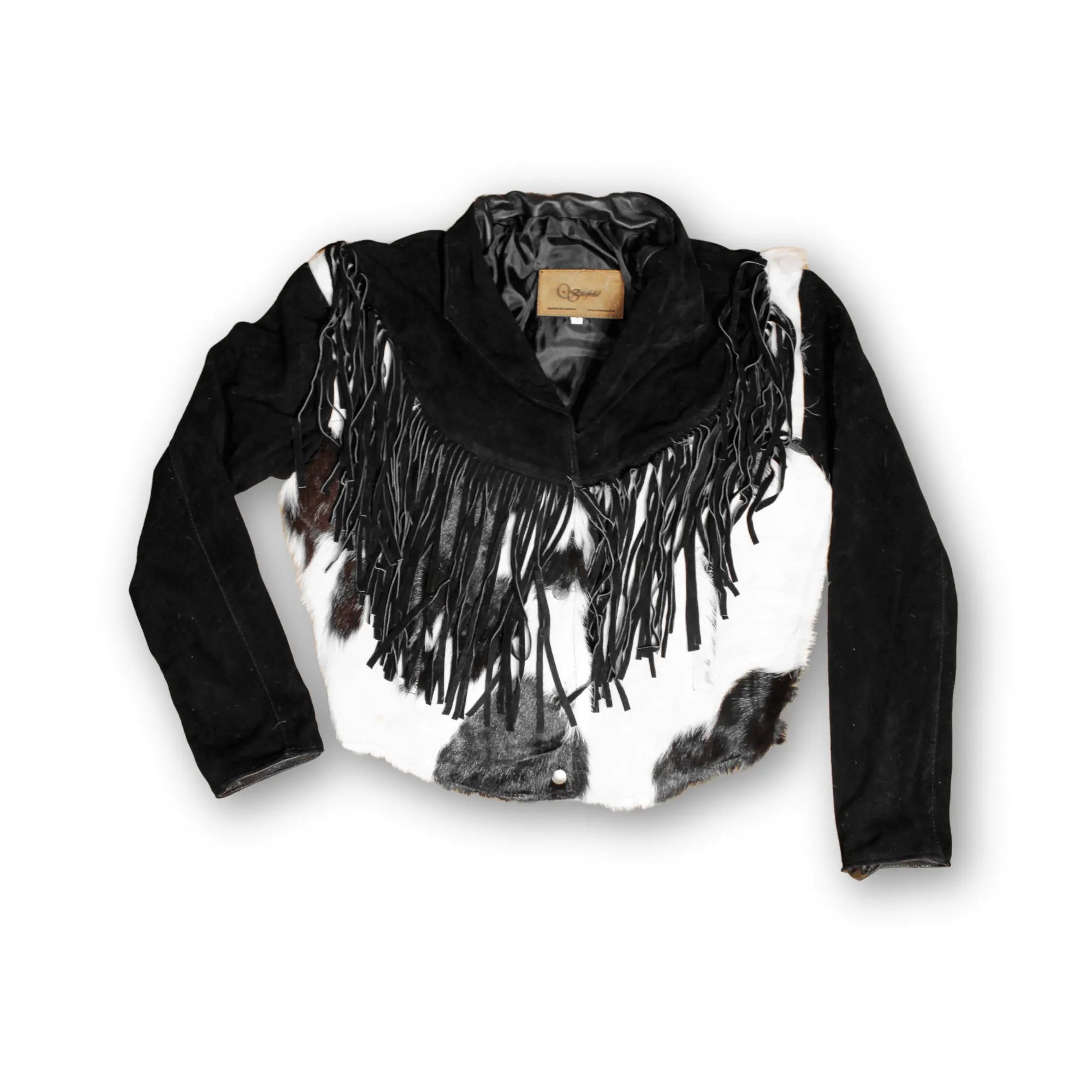 The Charlotte Hair - on hide Fringe Jacket - Stiefeld Boots