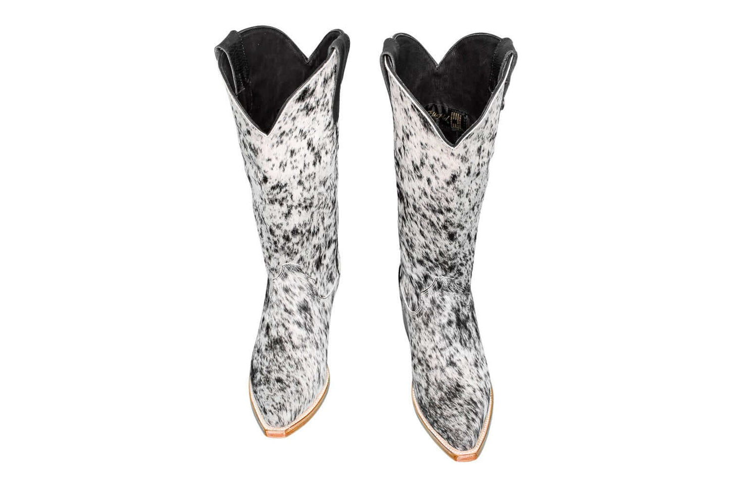 Dakota Cowhide Leather Boots - Size 7.5 - Western Style Footwear for Women