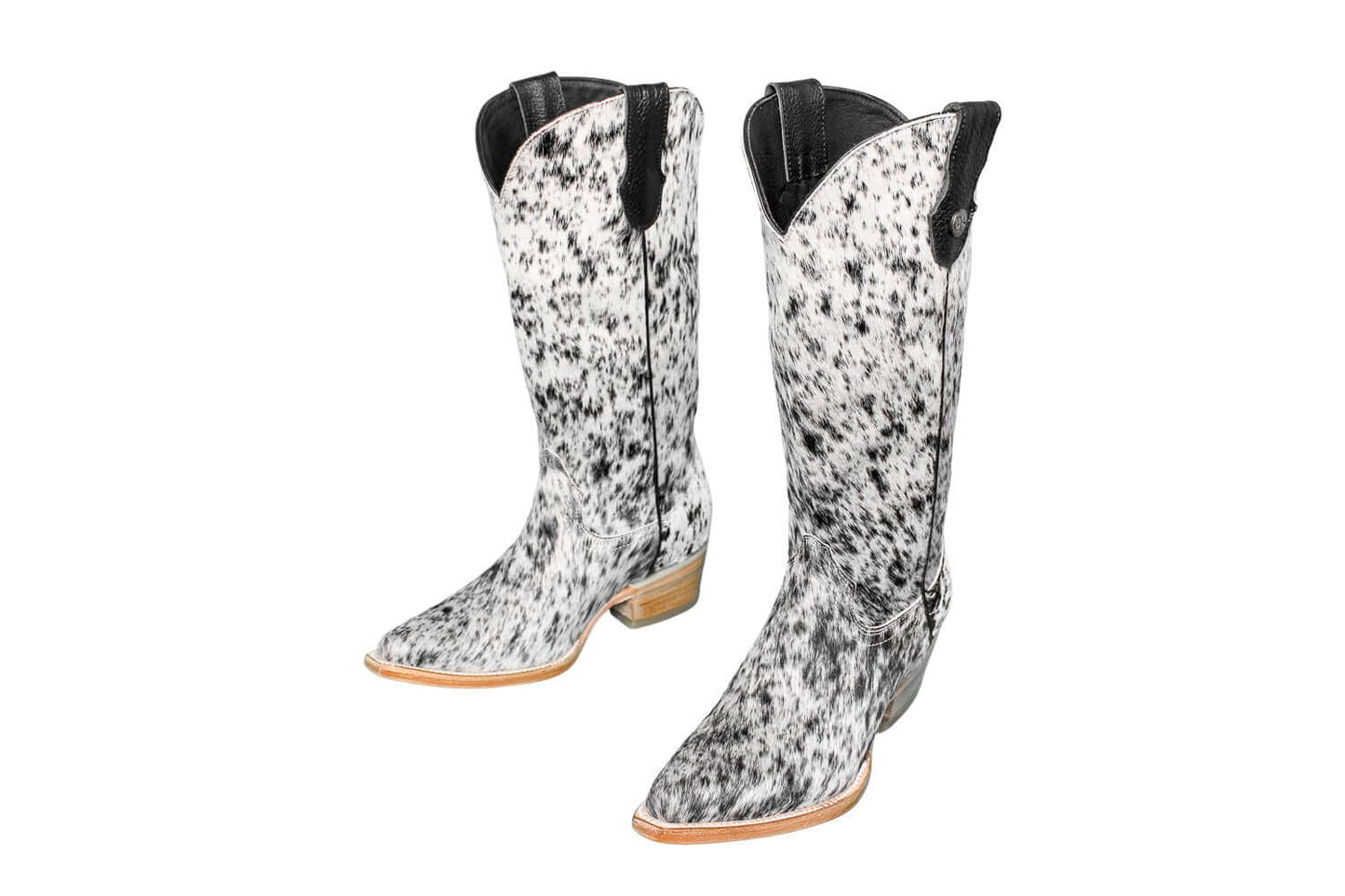 Dakota Cowhide Leather Boots - Size 7.5 - Western Style Footwear for Women