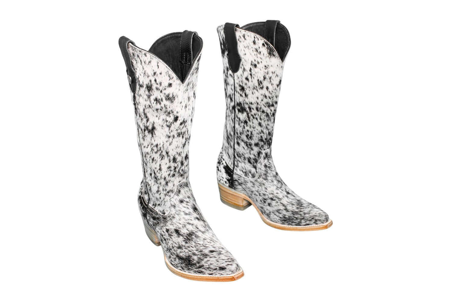 Dakota Cowhide Leather Boots - Size 7.5 - Western Style Footwear for Women
