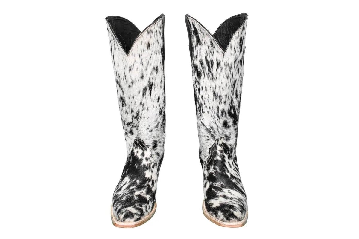 The Dakota Cowhide Boots - Size 10 US