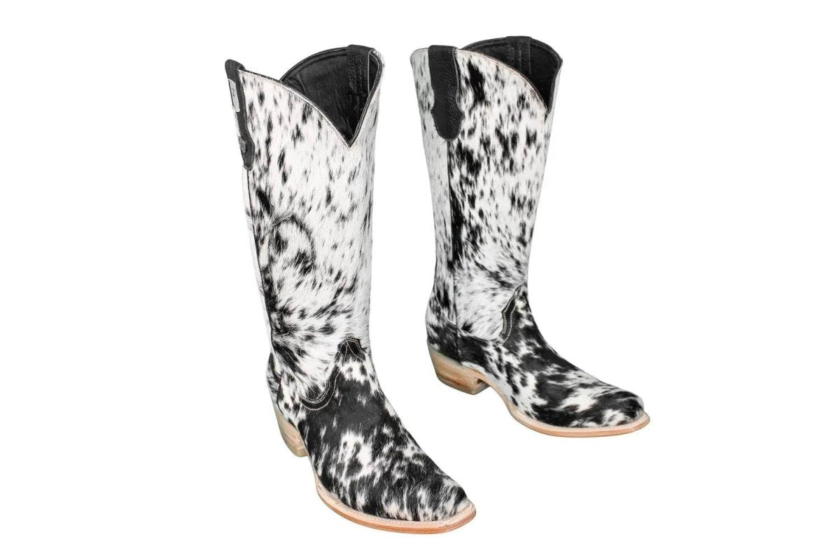 The Dakota Cowhide Boots - Size 10 US