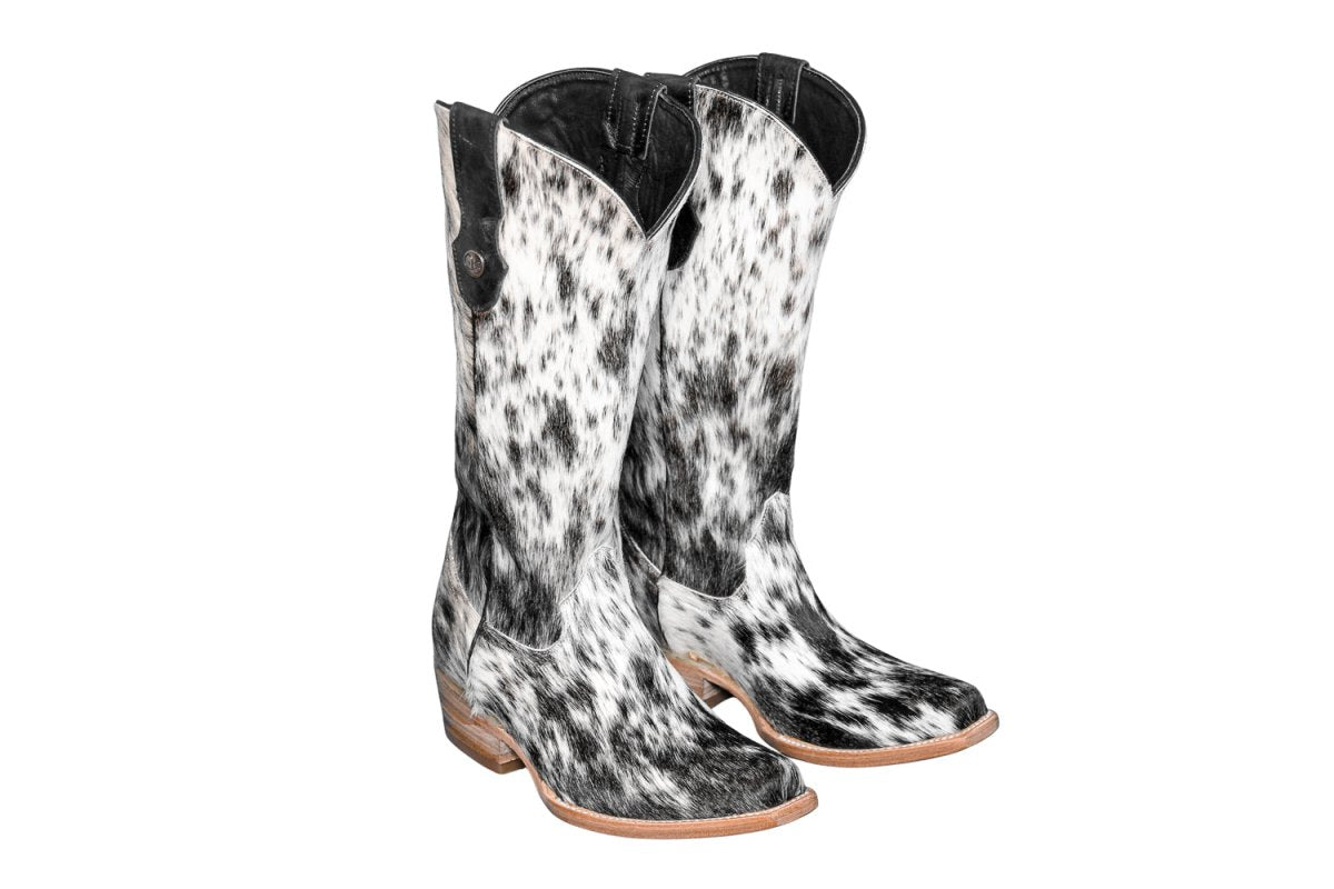 The Dakota Tall Cowhide Boots - Size 6.5 US - Stiefeld Boots