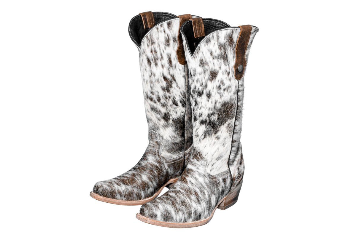 The Dakota Tall Cowhide Boots - Size 8.5 US - Stiefeld Boots