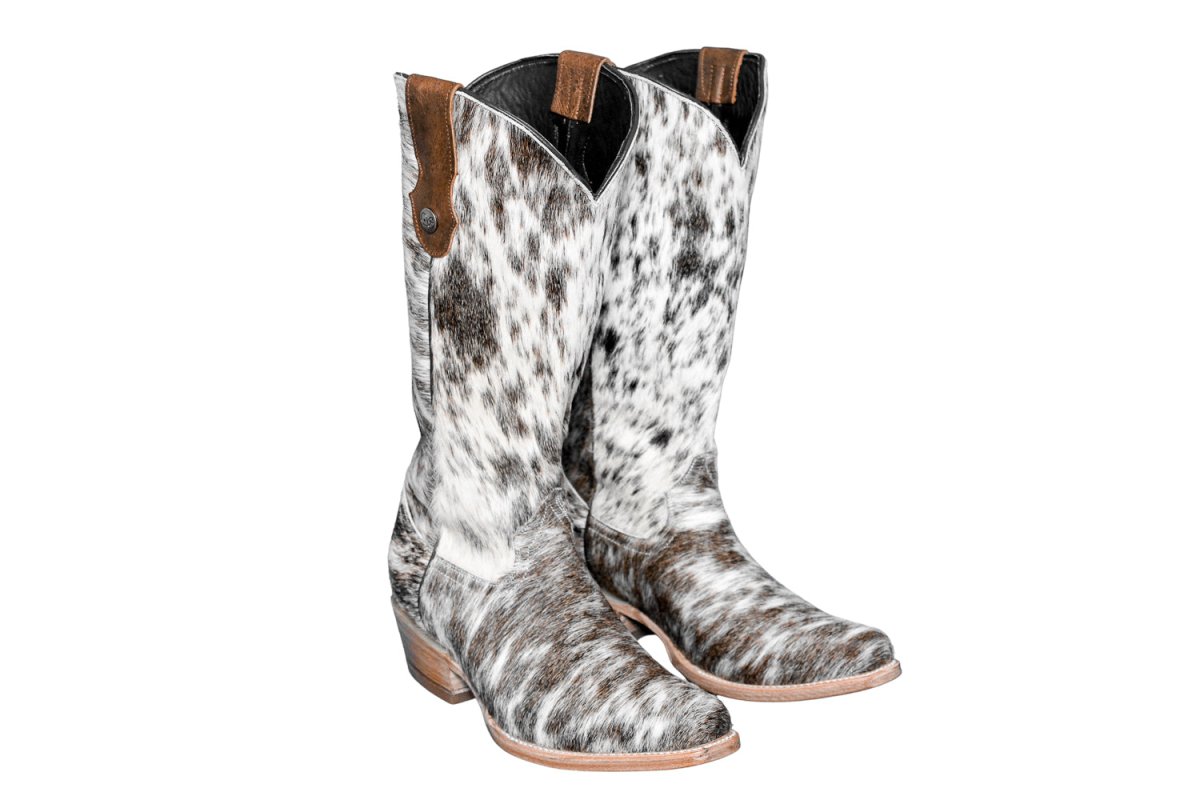 The Dakota Tall Cowhide Boots - Size 8.5 US - Stiefeld Boots