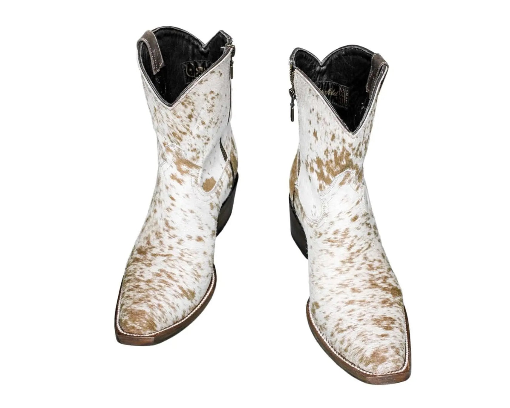 Loretta Cowhide Boots – Size 10.5 – Western Boots for Women