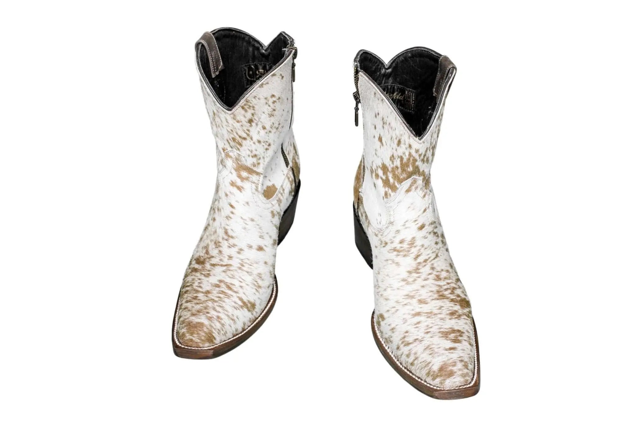 Loretta Cowhide Boots – Size 10.5 – Western Boots for Women