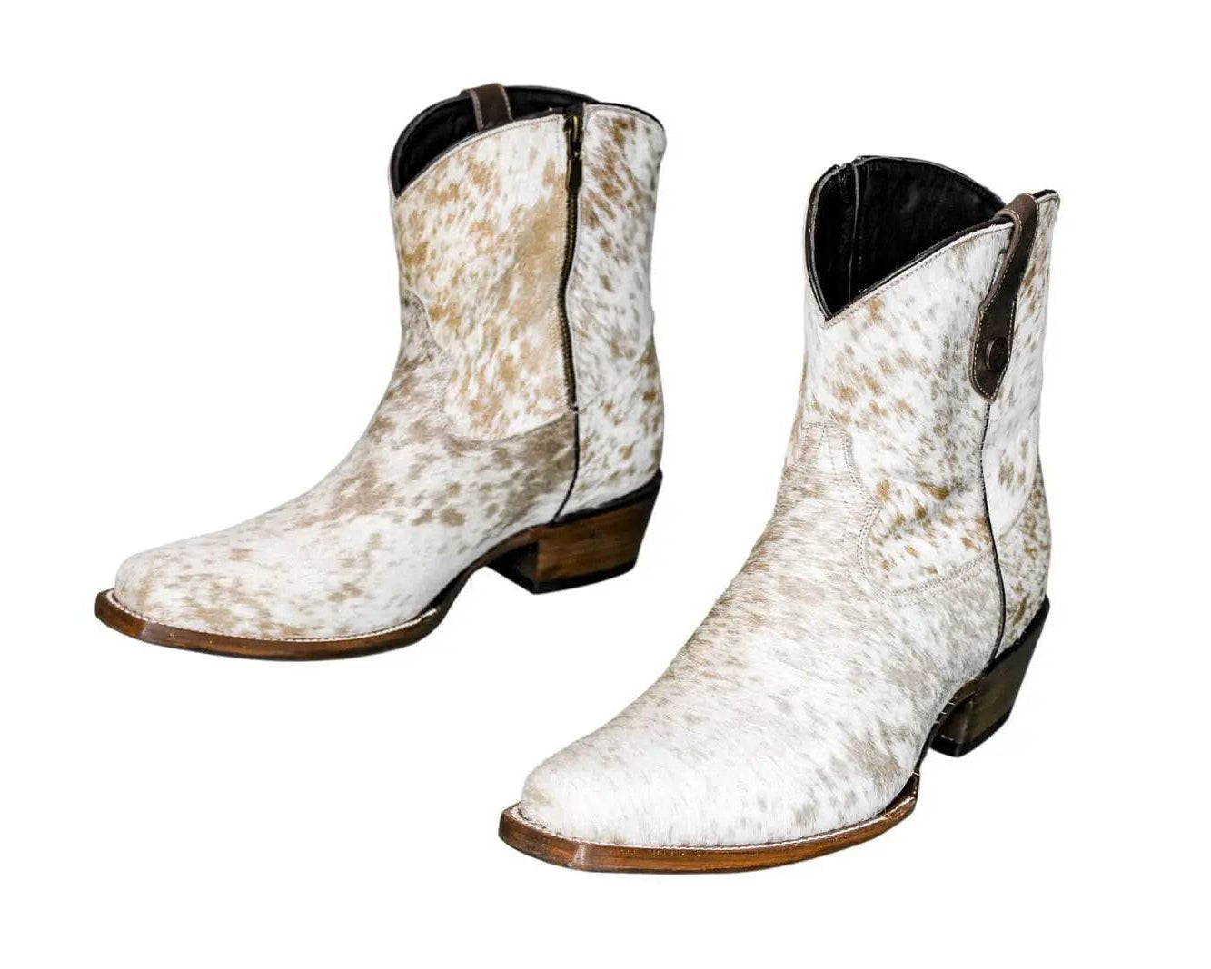 Loretta Cowhide Boots – Size 11 – Western Boots for Women