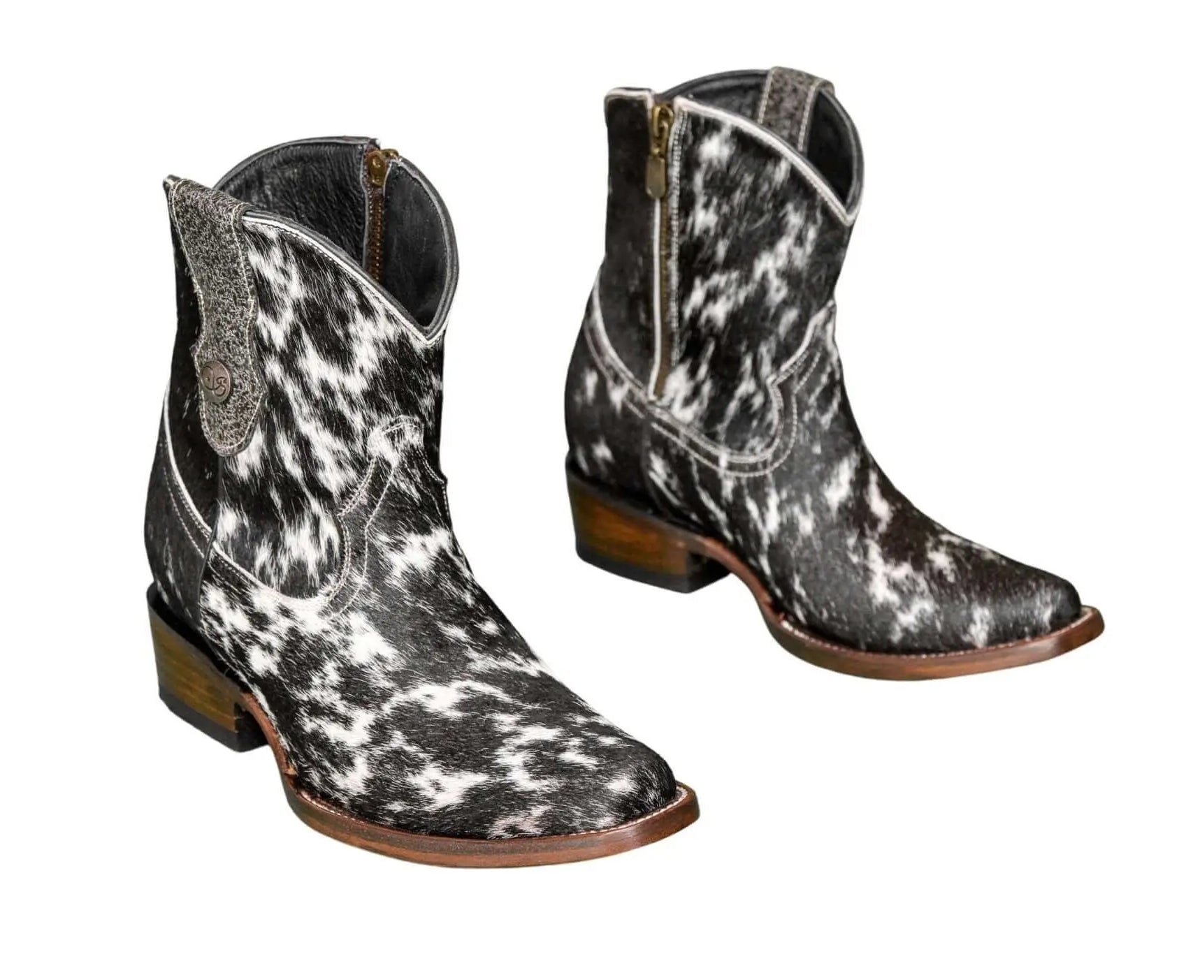 Loretta Cowhide Boots – Size 5.5 – Western Boots for Women