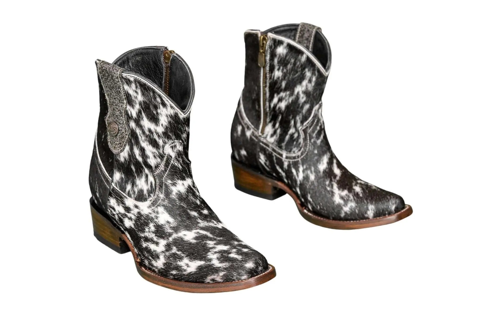 Loretta Cowhide Boots – Size 5.5 – Western Boots for Women