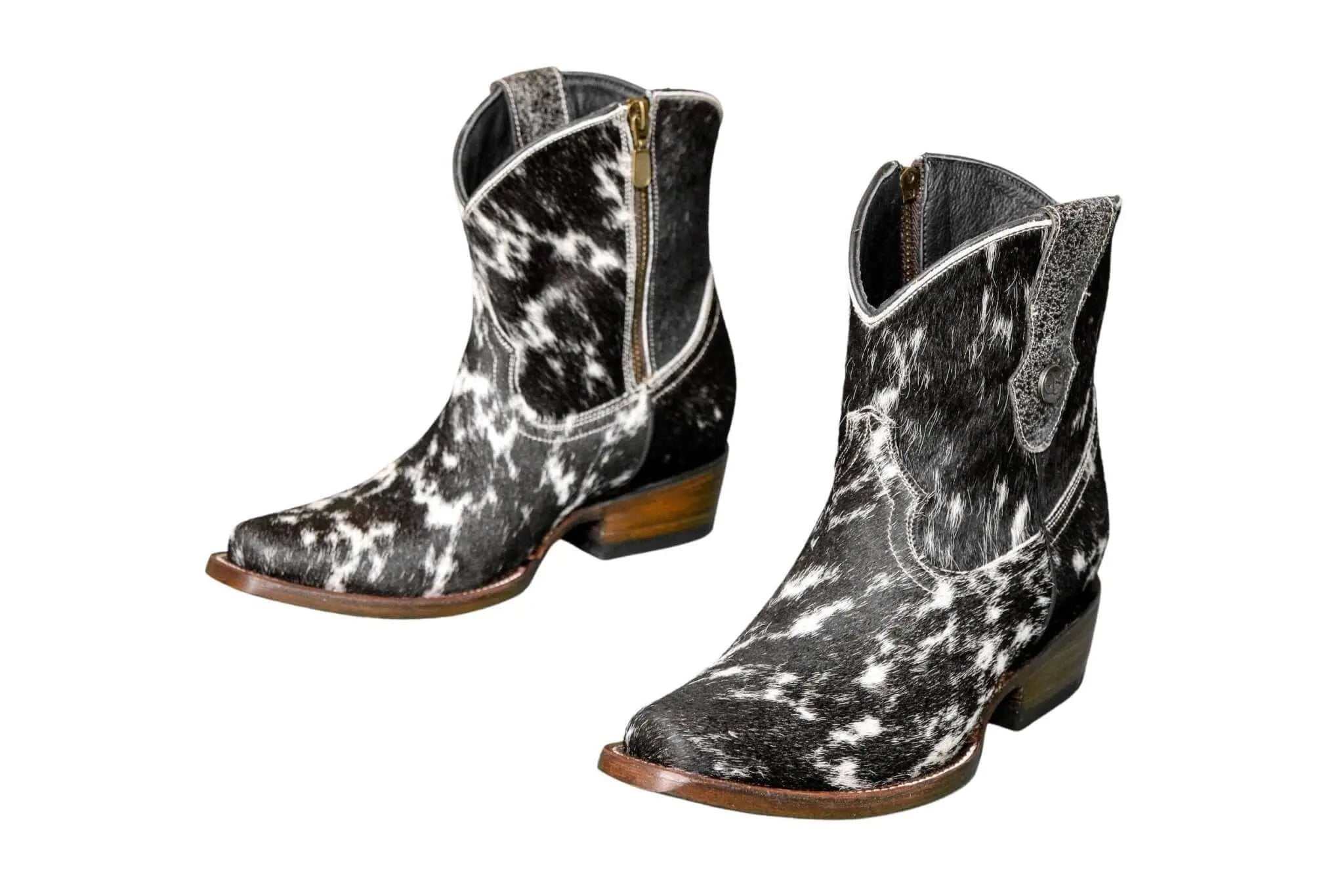 Loretta Cowhide Boots – Size 5.5 – Western Boots for Women