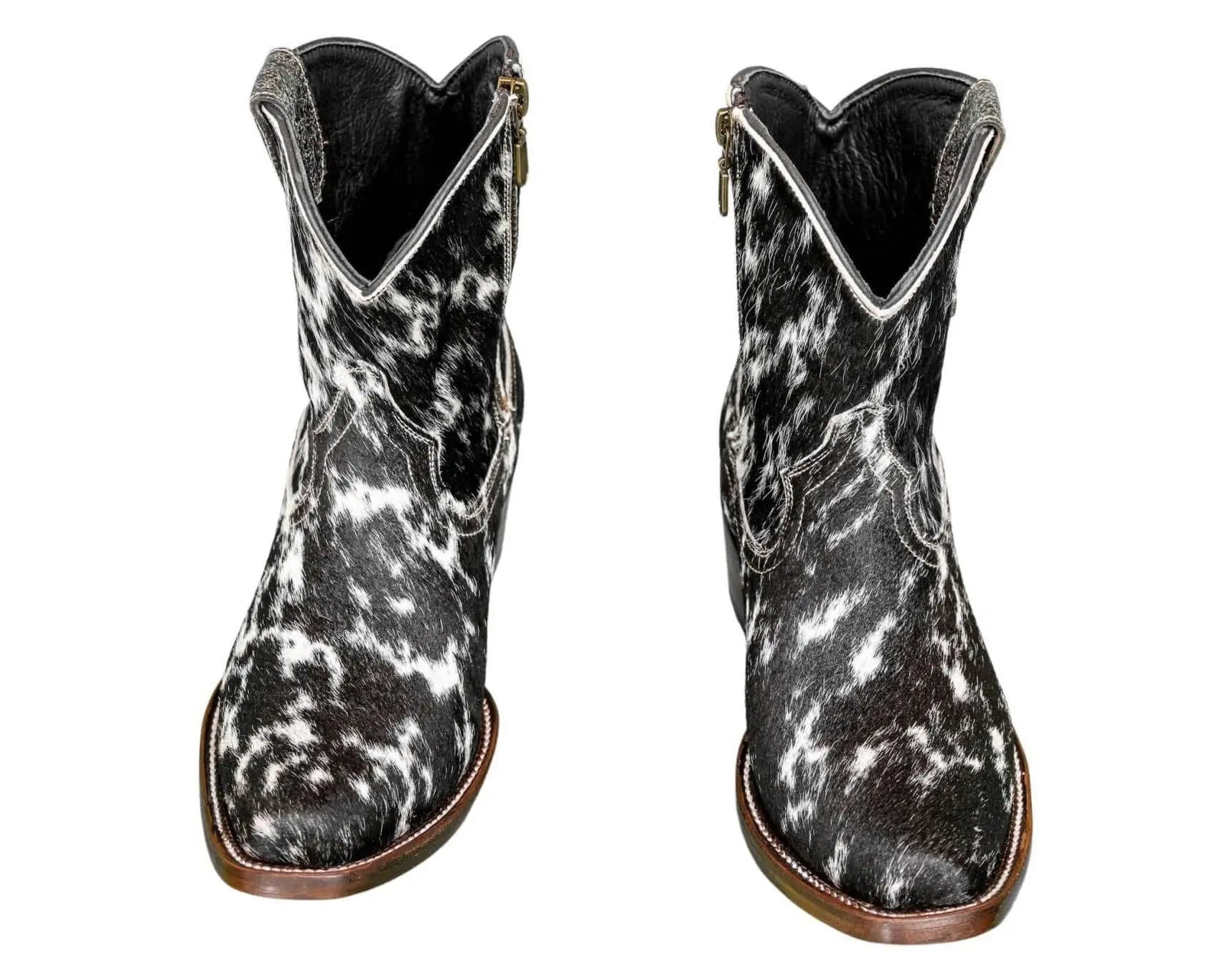 Loretta Cowhide Boots – Size 5.5 – Western Boots for Women