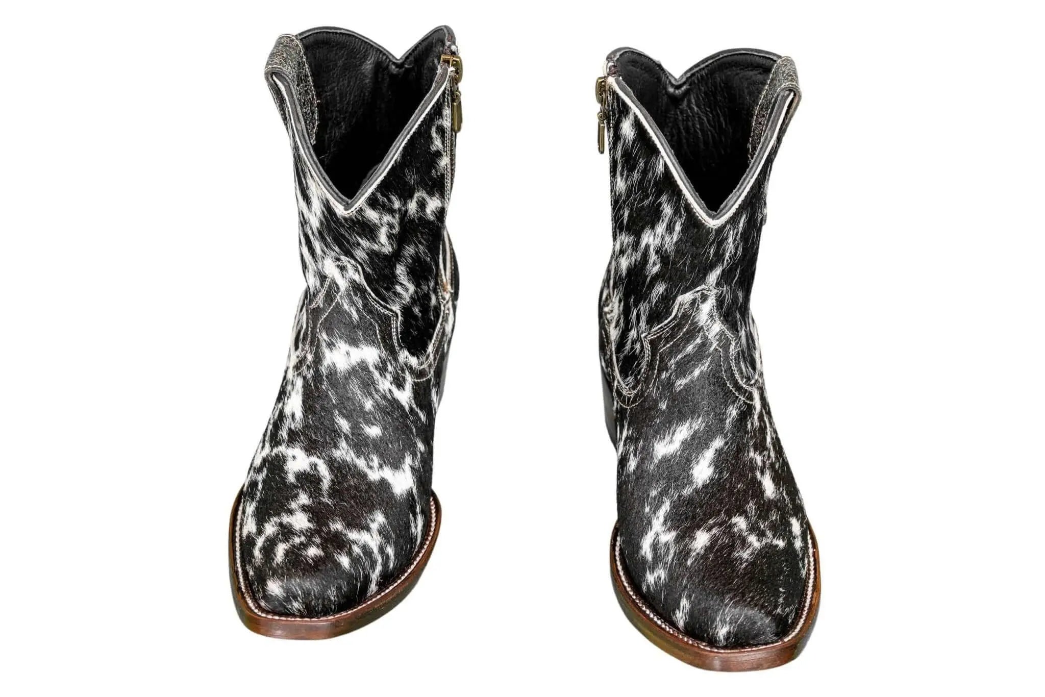 Loretta Cowhide Boots – Size 5.5 – Western Boots for Women