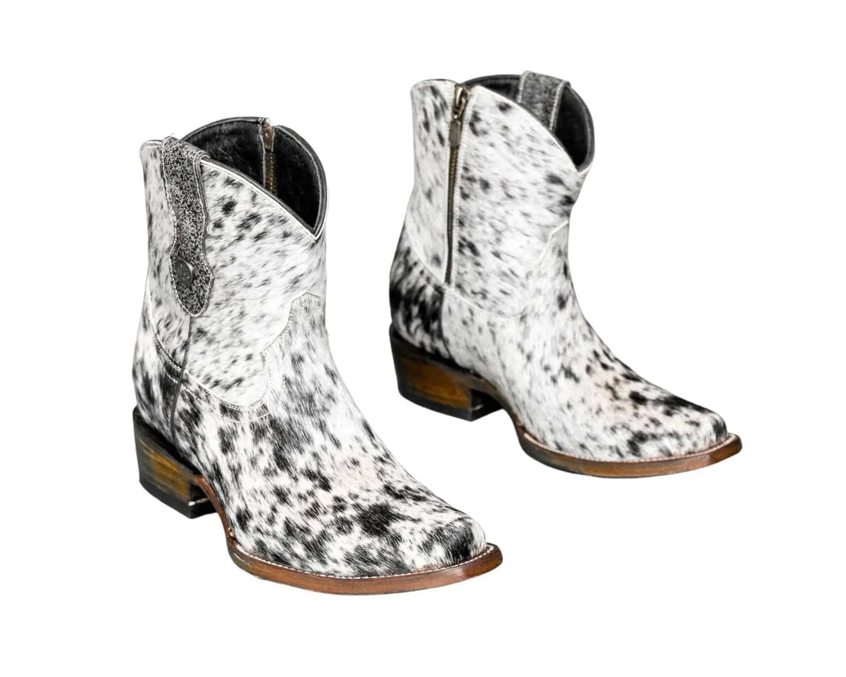 Loretta Cowhide Boots – Size 6 – Western Boots for Women